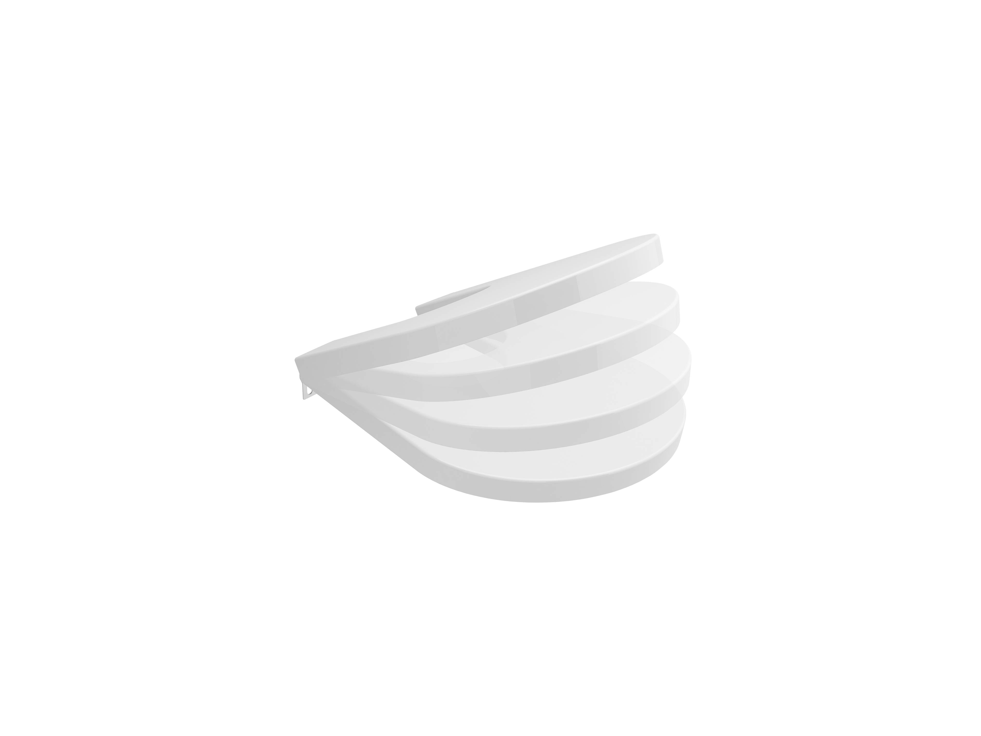 Tampas para bidé Branco GLAM S80006781600001 Sanitana