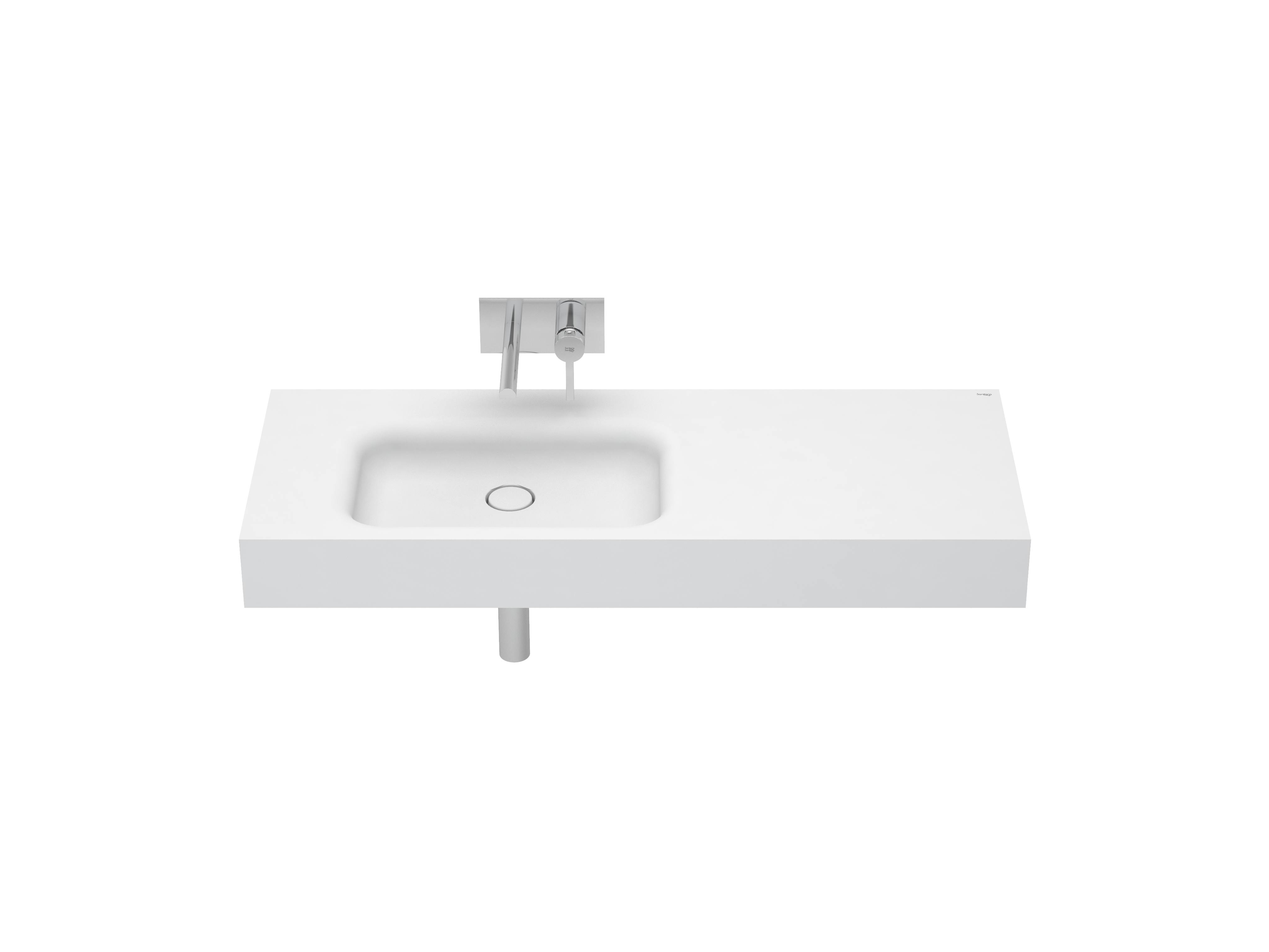 Lavatórios murais Branco VELVET S20204300000000 Sanitana