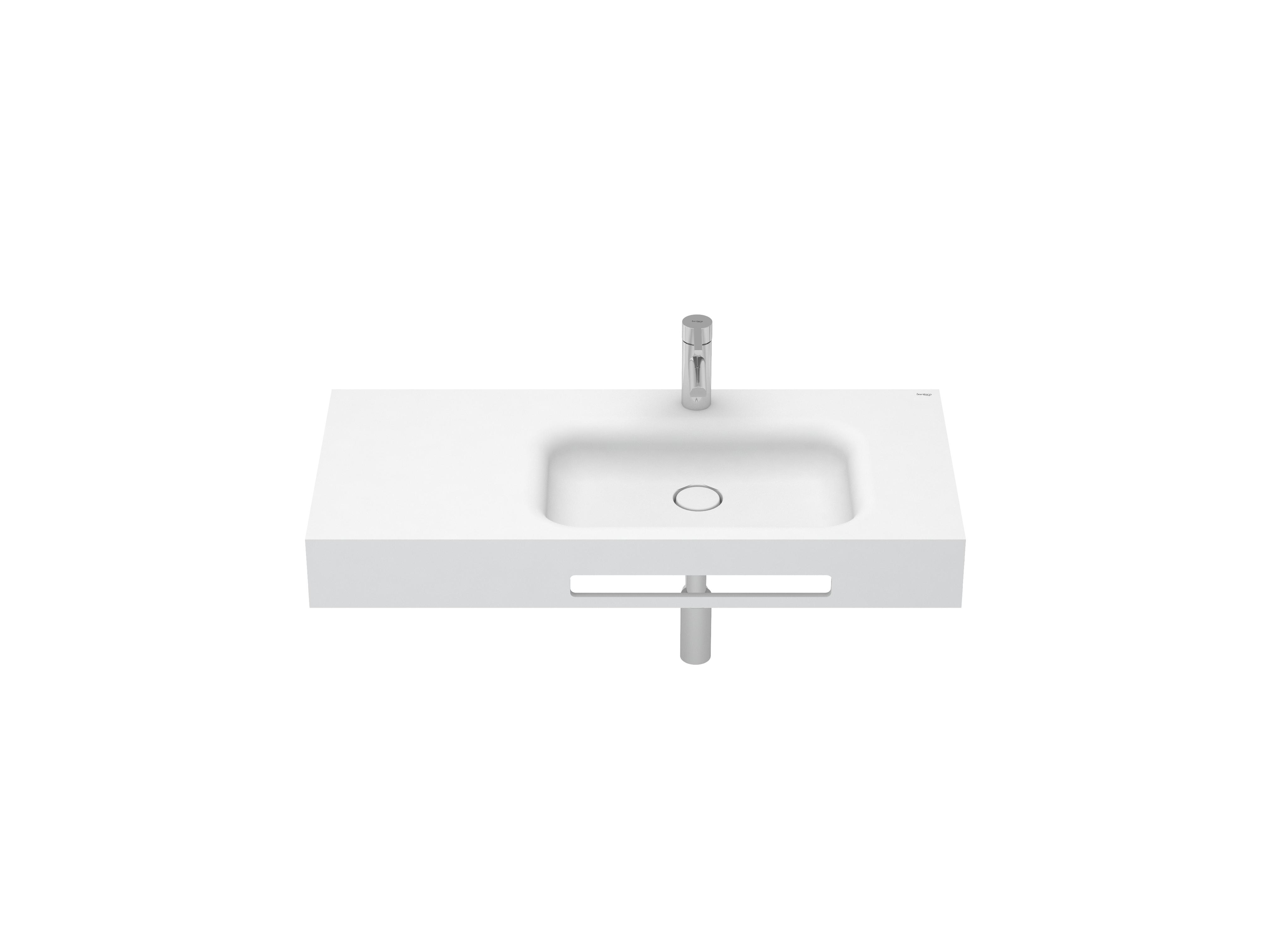 Lavatórios murais Branco VELVET S20204712000000 Sanitana