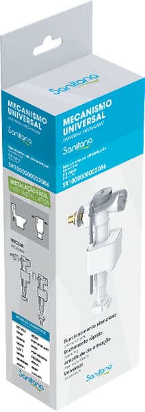 Mecanismos de alimentação Acabamento indefinido UNIVERSAL SR1000000002086 Sanitana