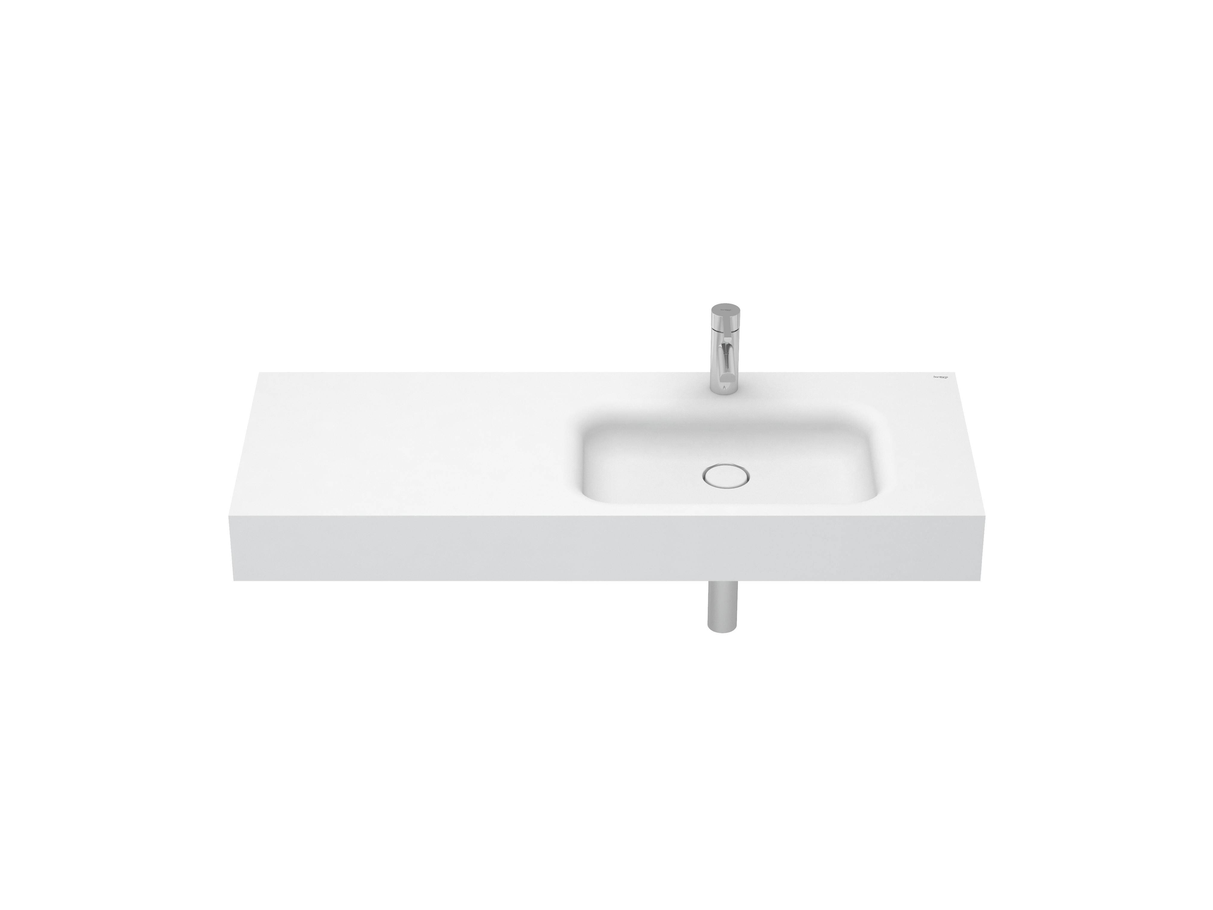 Lavatórios murais Branco VELVET S20204411700000 Sanitana