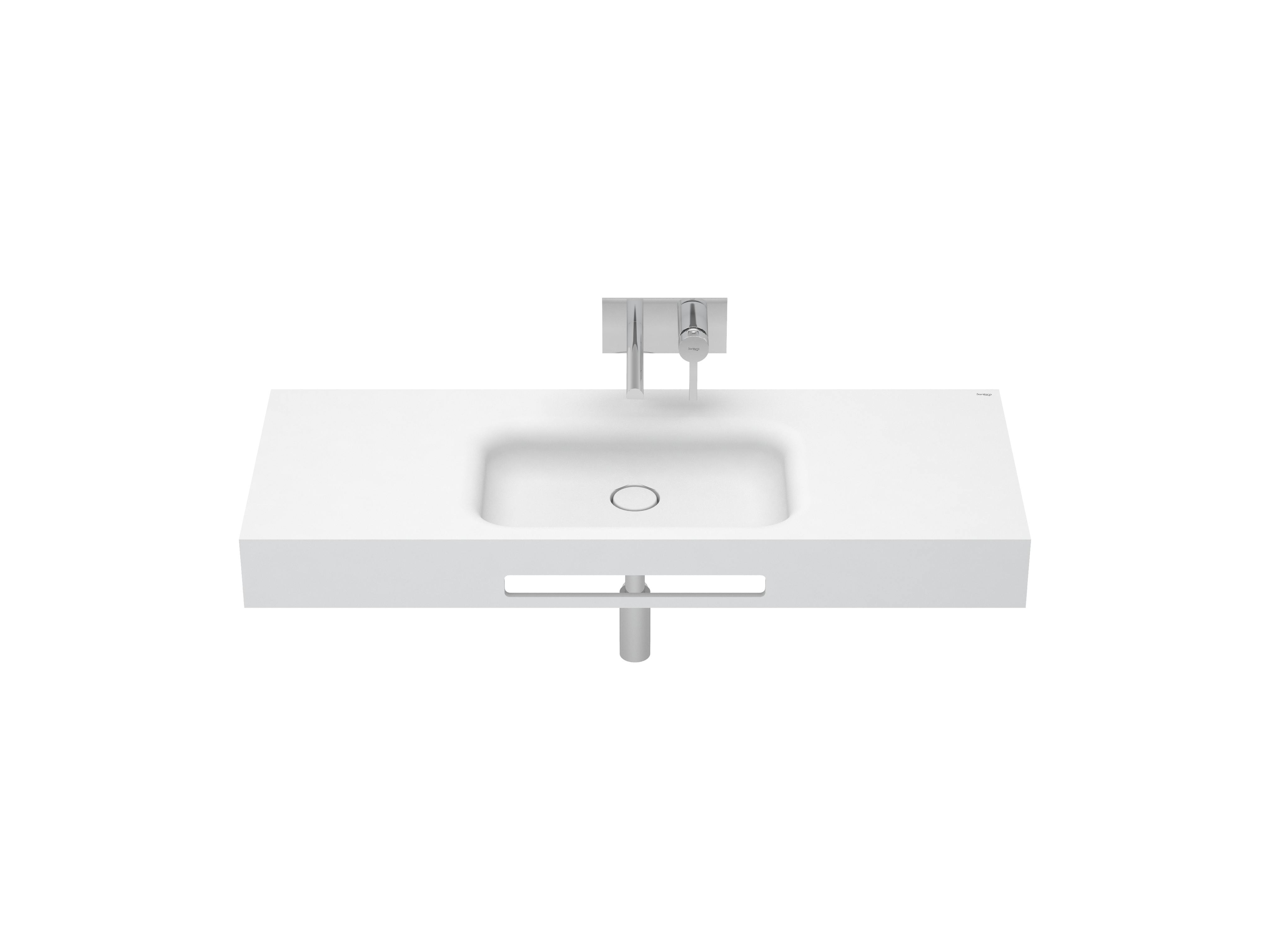 Lavatórios murais Branco VELVET S20204211900000 Sanitana