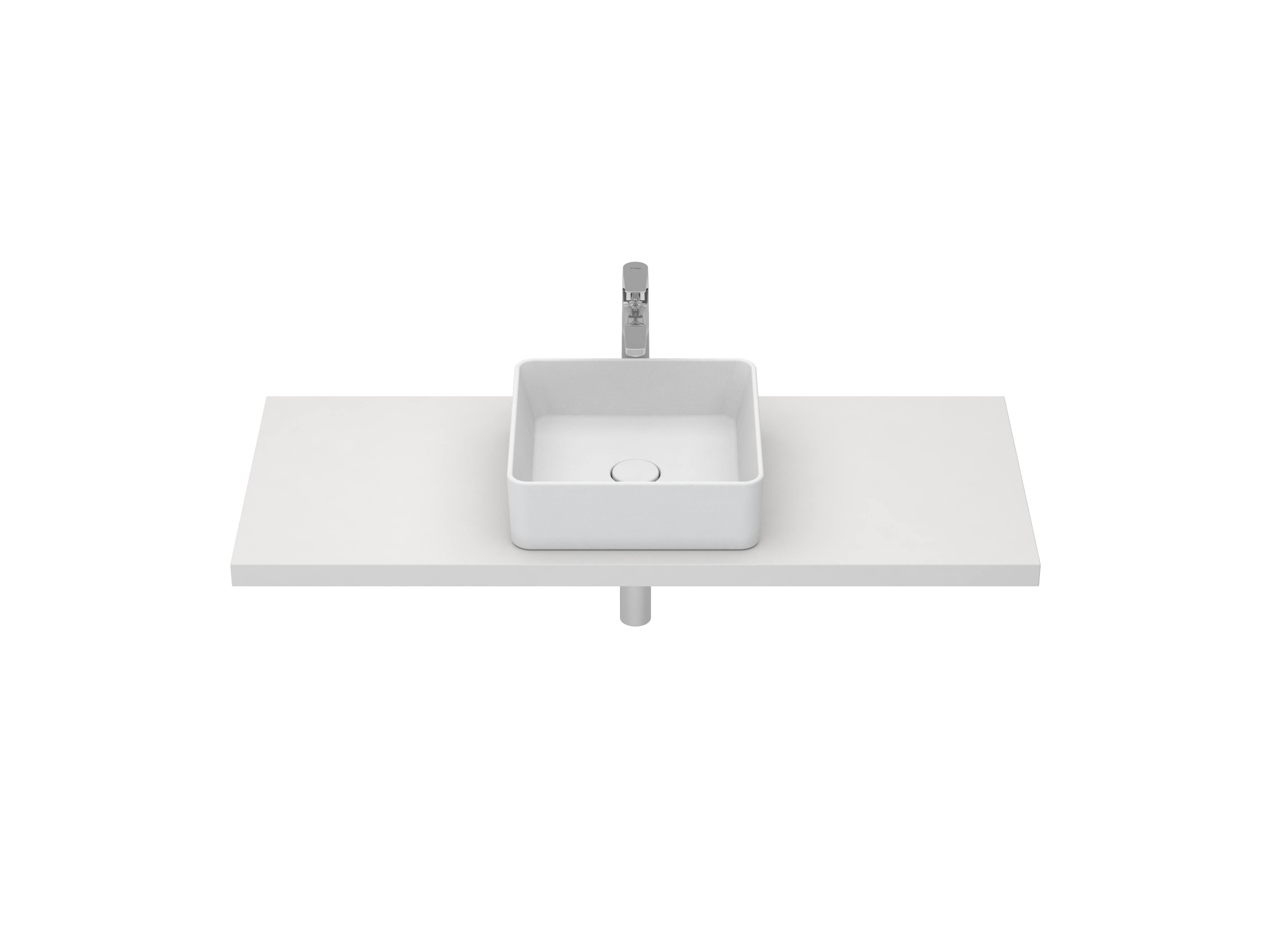 Lavatórios de bancada Branco mate HALO S10209150406400 Sanitana