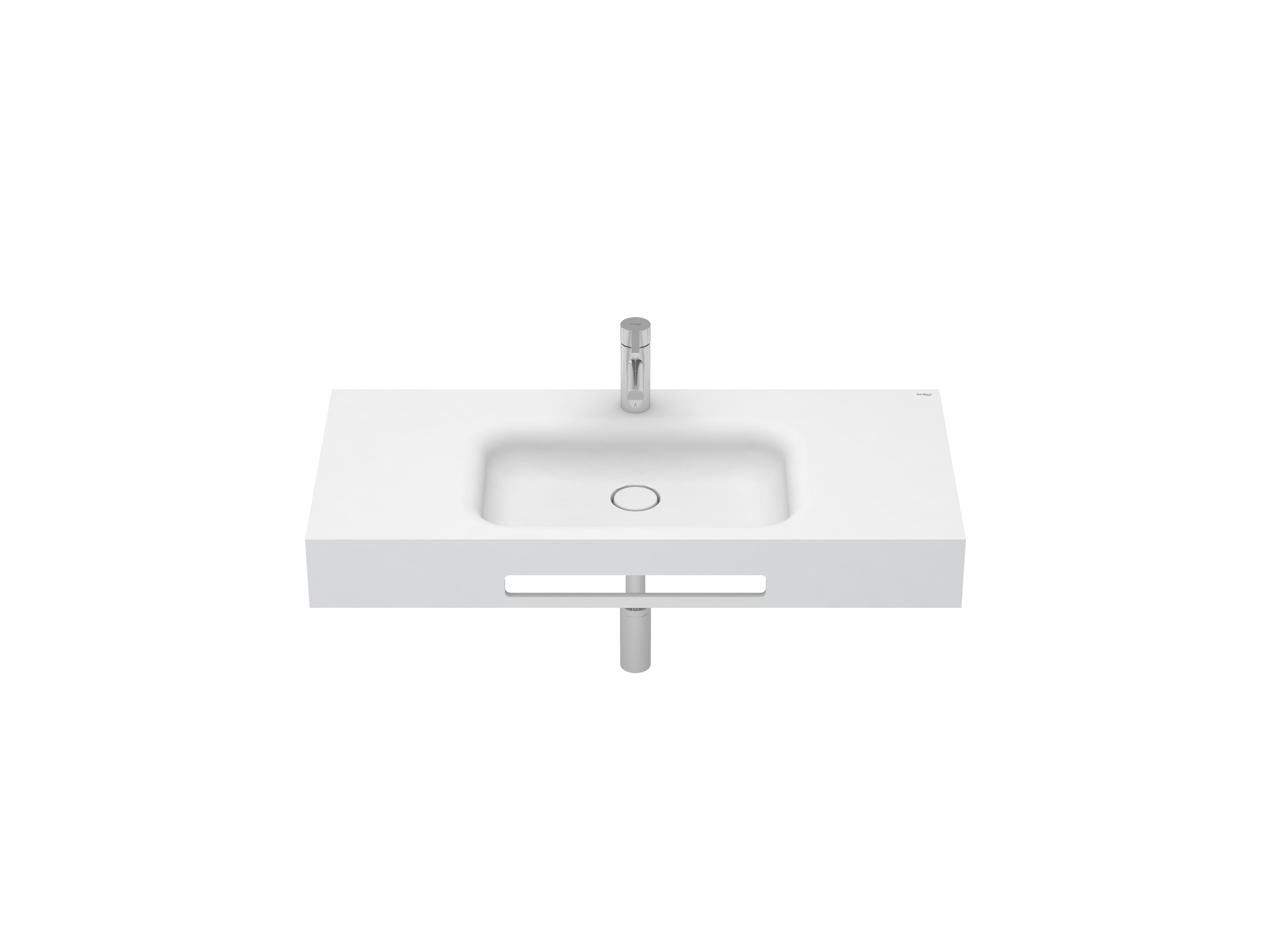 Lavatórios murais Branco VELVET S20204512000000 Sanitana