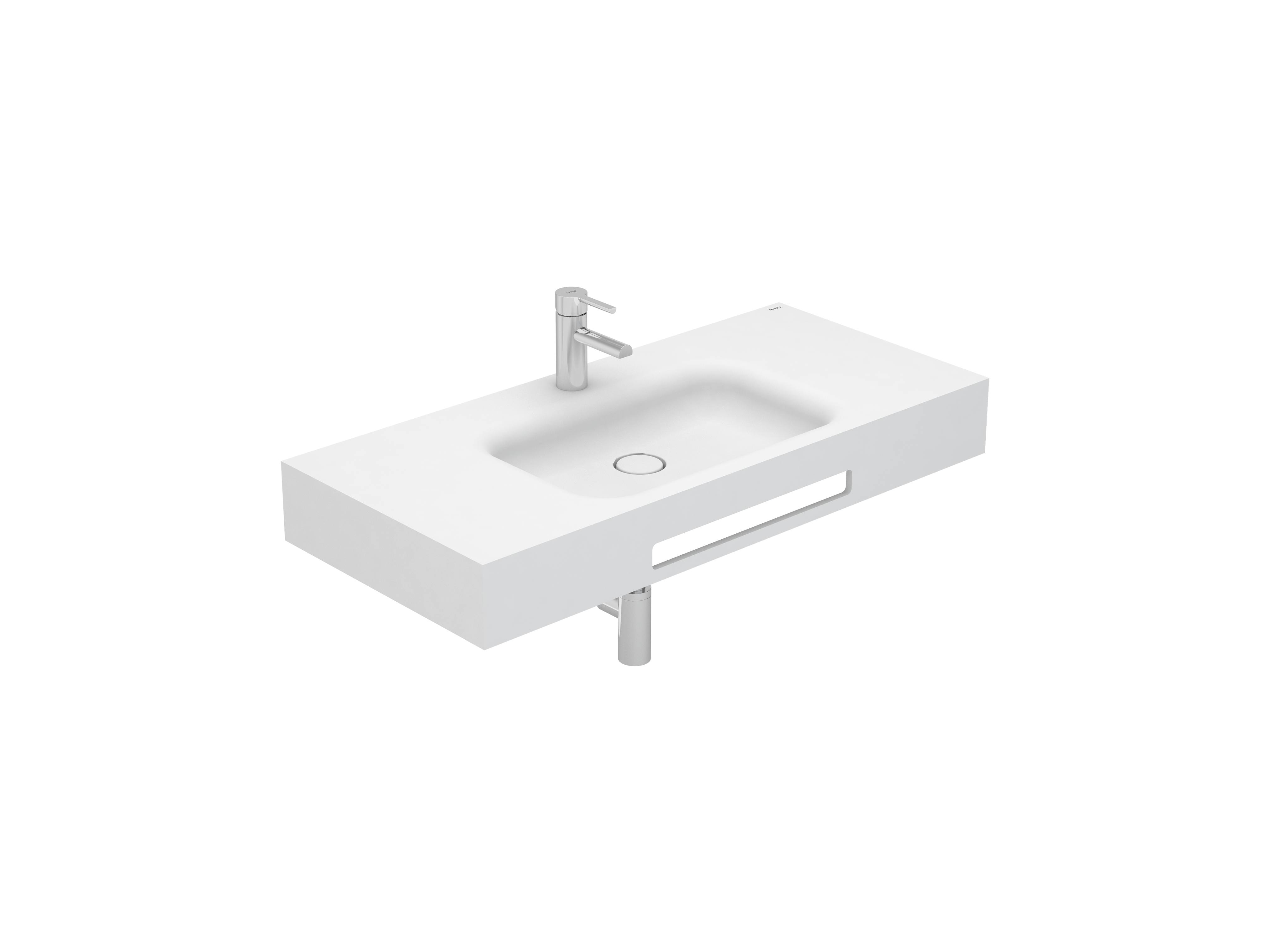 Lavatórios murais Branco VELVET S20204512000000 Sanitana