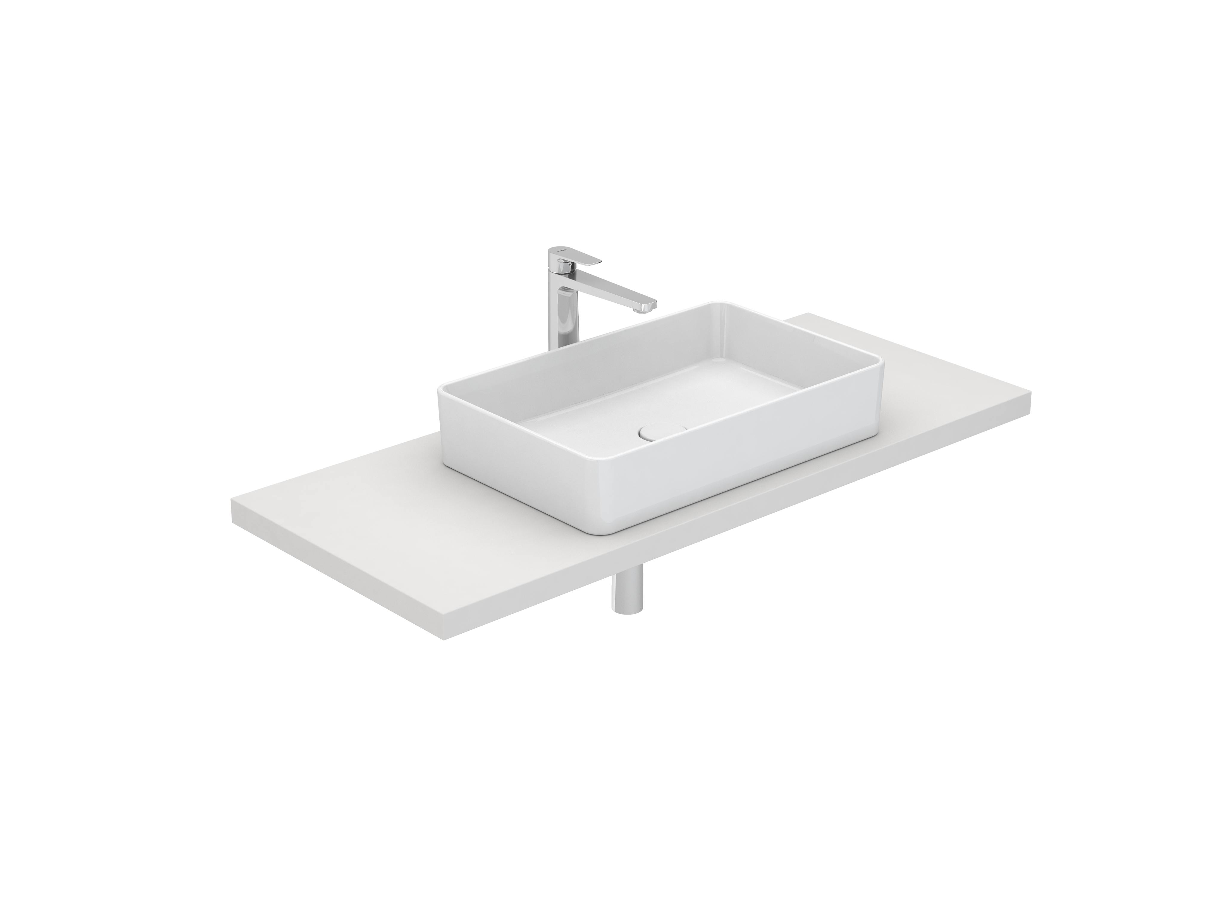 Lavatórios de bancada Branco HALO S10209250400000 Sanitana