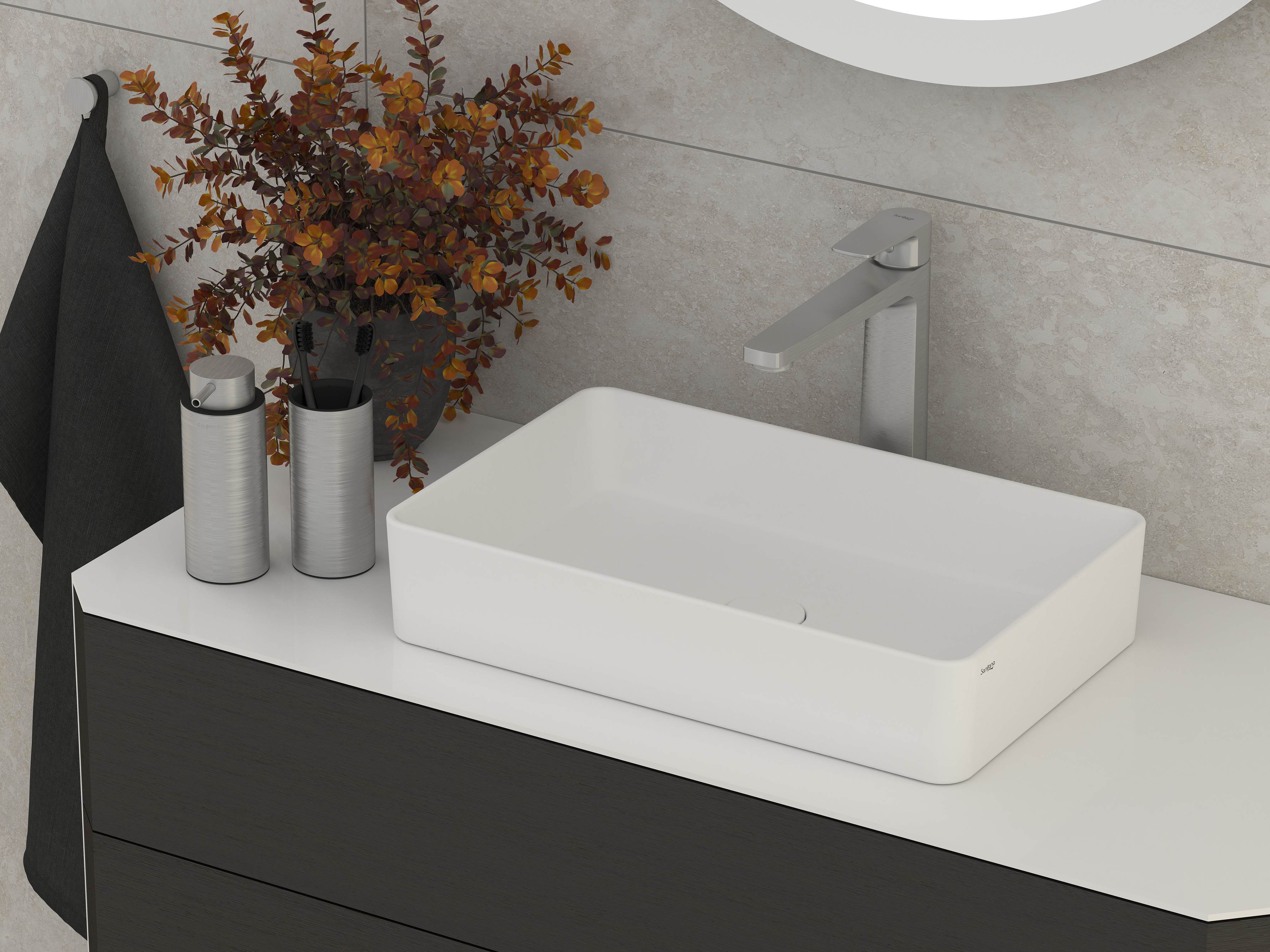 Lavatórios de bancada HALO S102092504...00 Sanitana