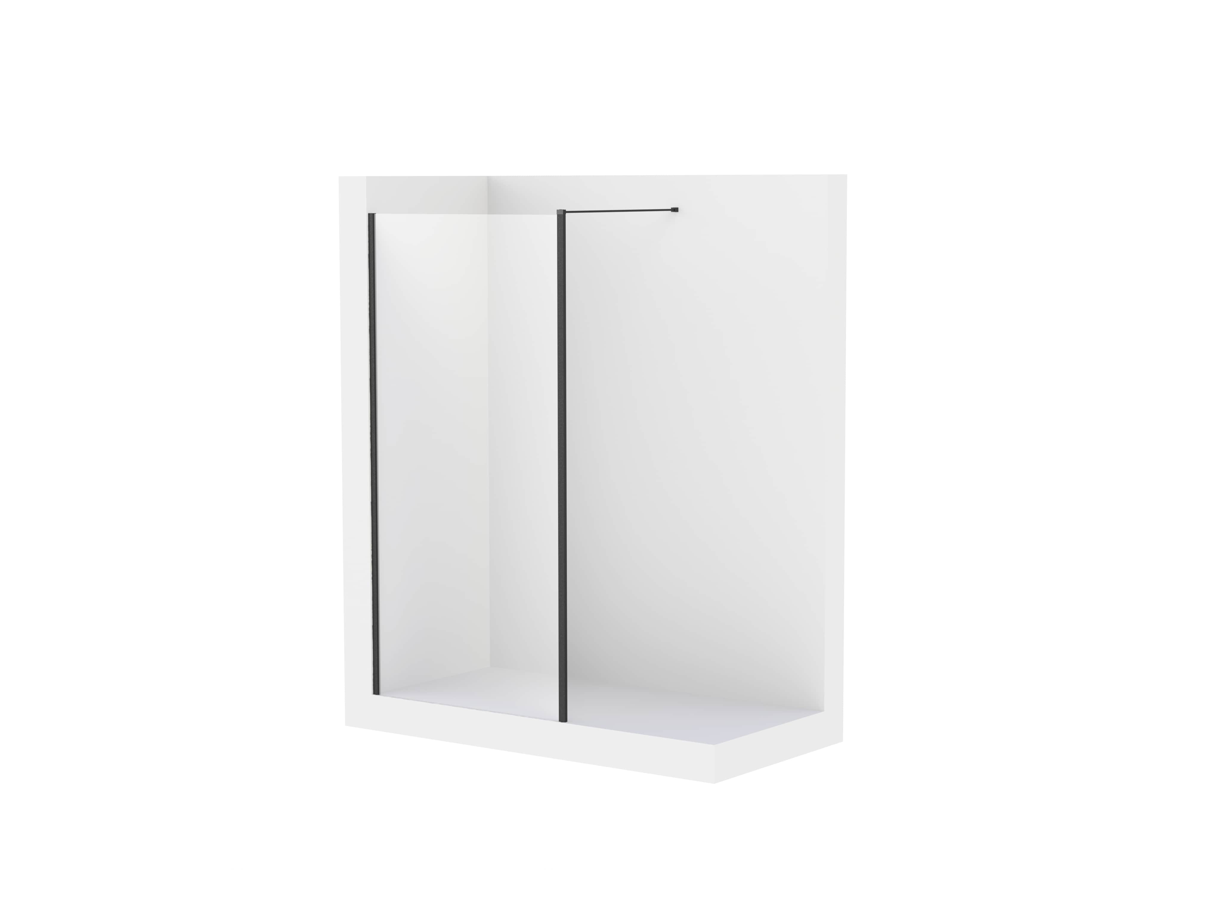 Painéis para divisórias Preto mate FREE S60226000016M00 Sanitana