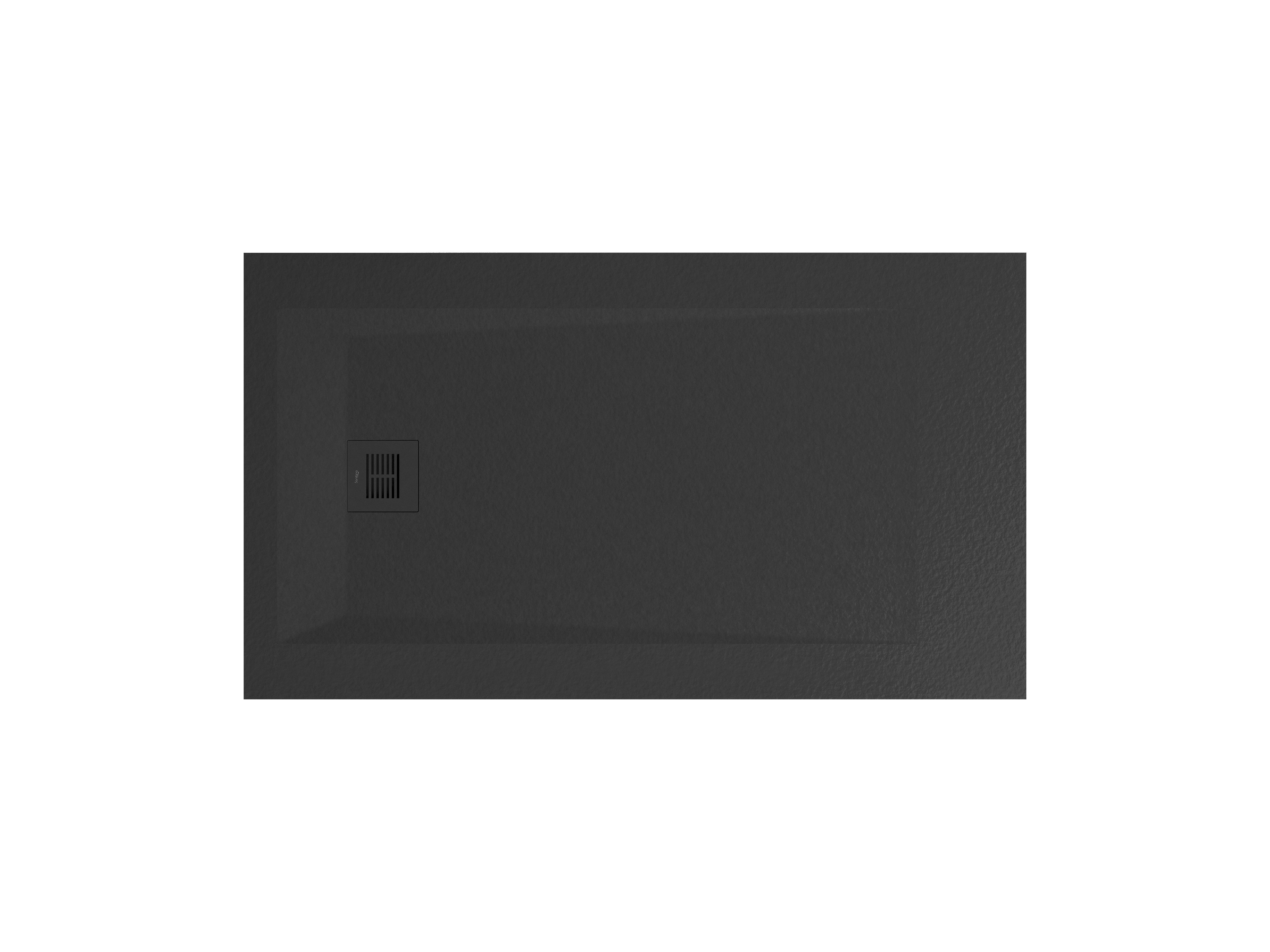 Bases de duche Preto mate ROCKS SP301578320100560 Sanitana