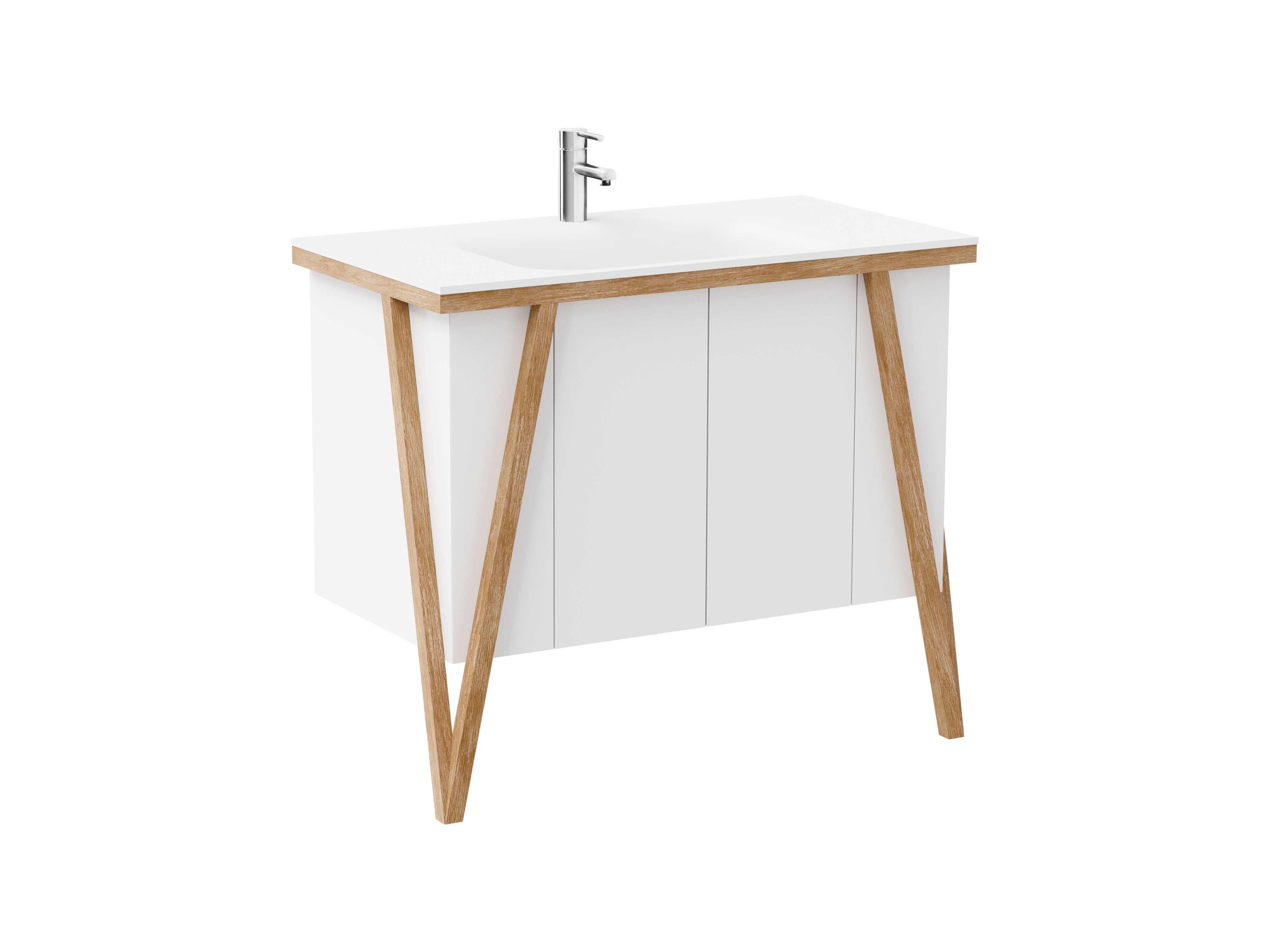 Móveis base Carvalho escuro ARDEN S70068003312100 Sanitana