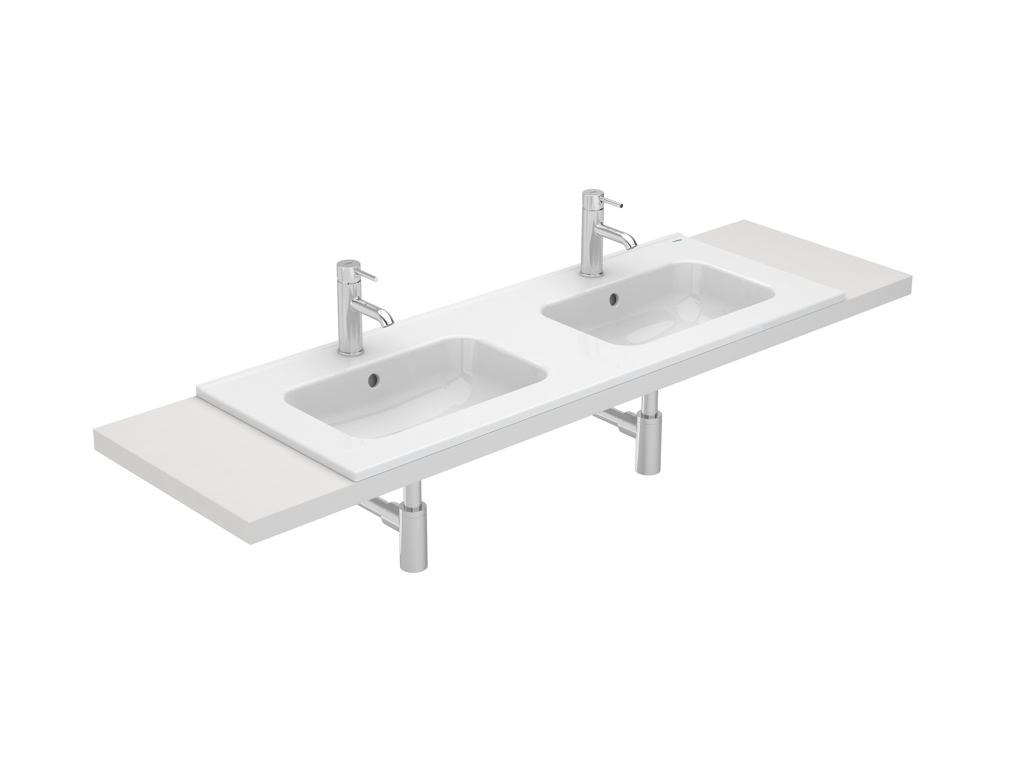 Lavatórios de encastrar Branco ALUR S10208300000005 Sanitana