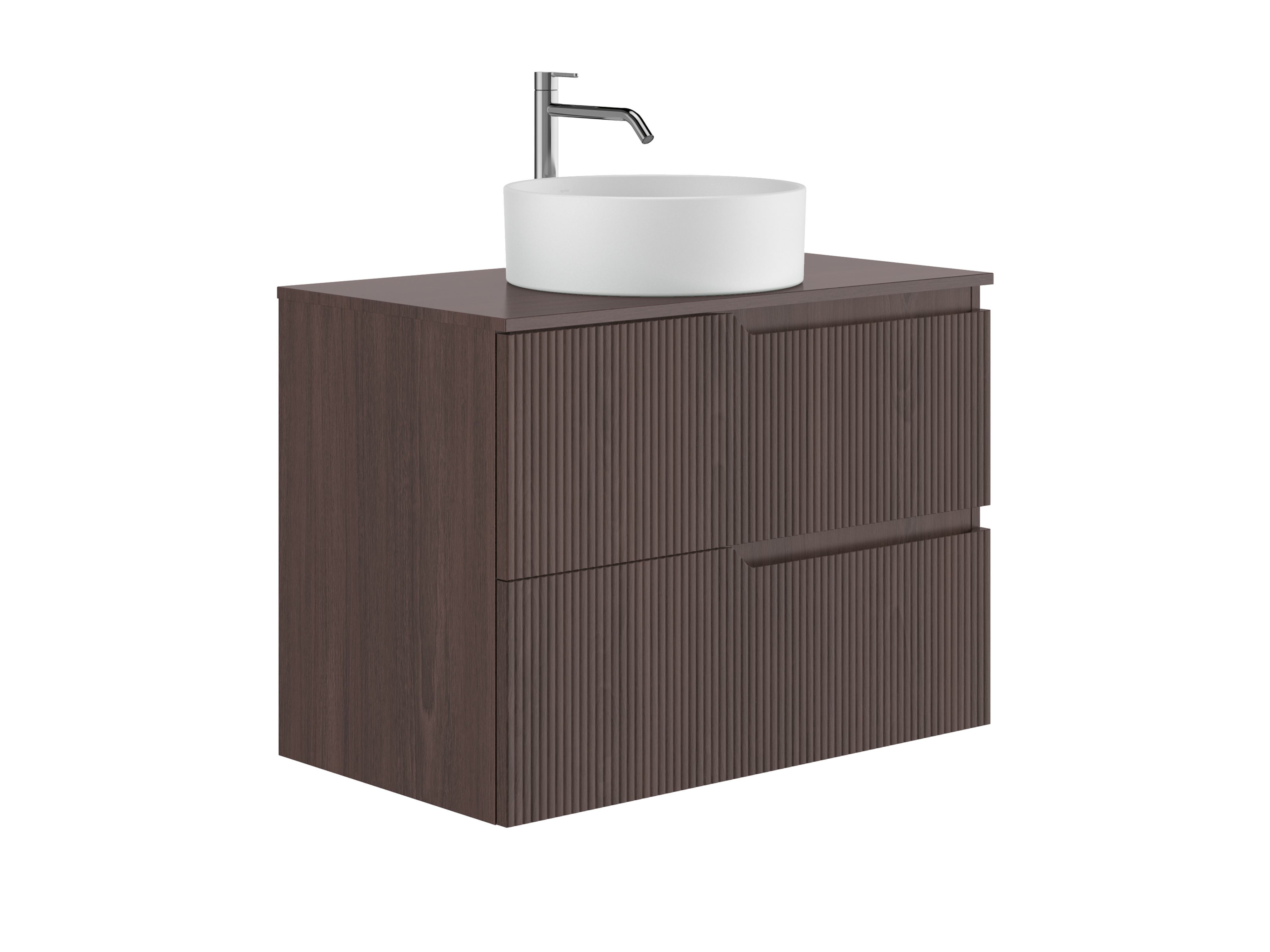 Bancadas para lavatório Nogueira escuro BLOSSOM S70219700017100 Sanitana