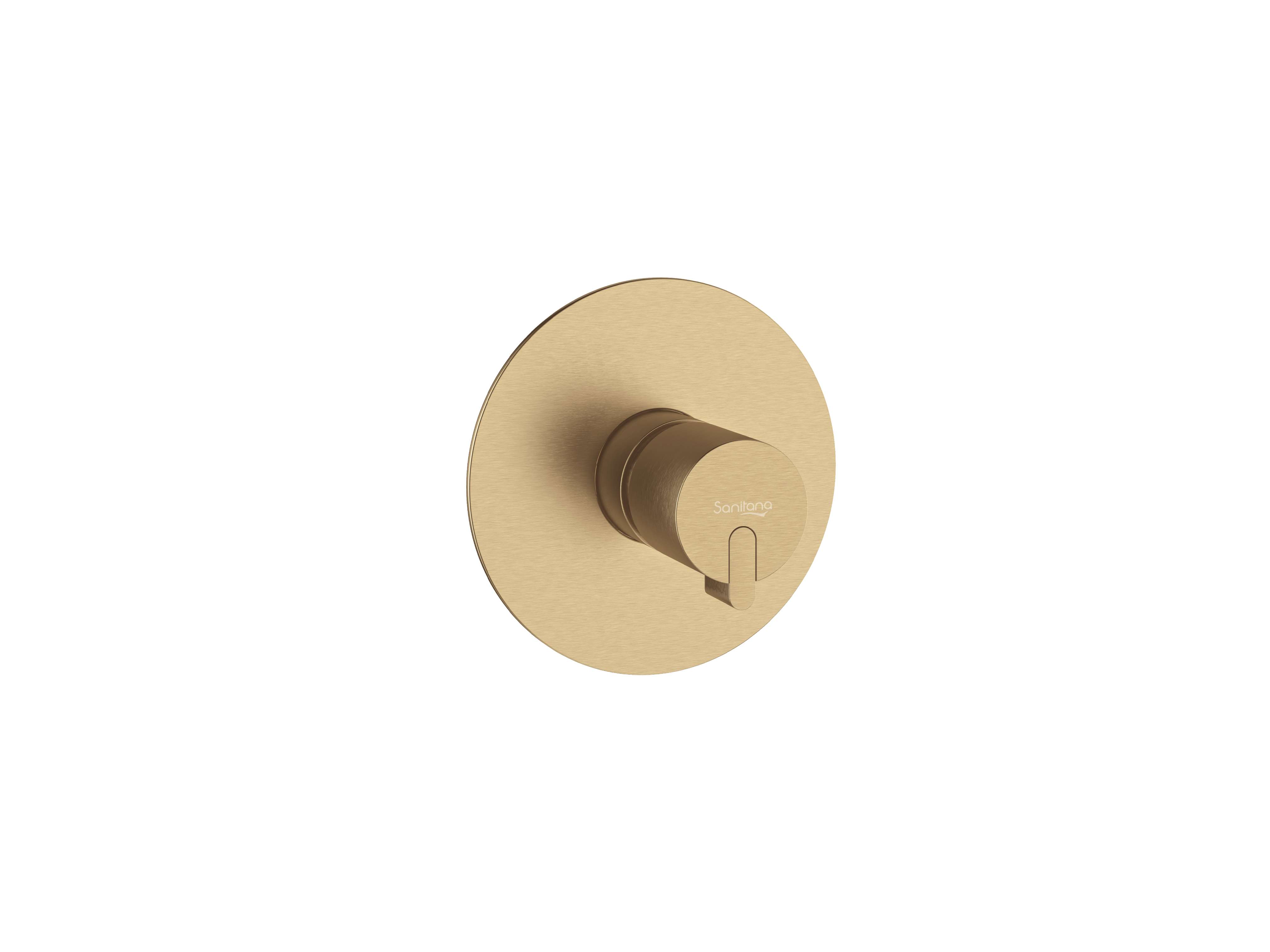 Torneiras de duche e banheira Ouro escovado RUBY S5021790010VA00 Sanitana