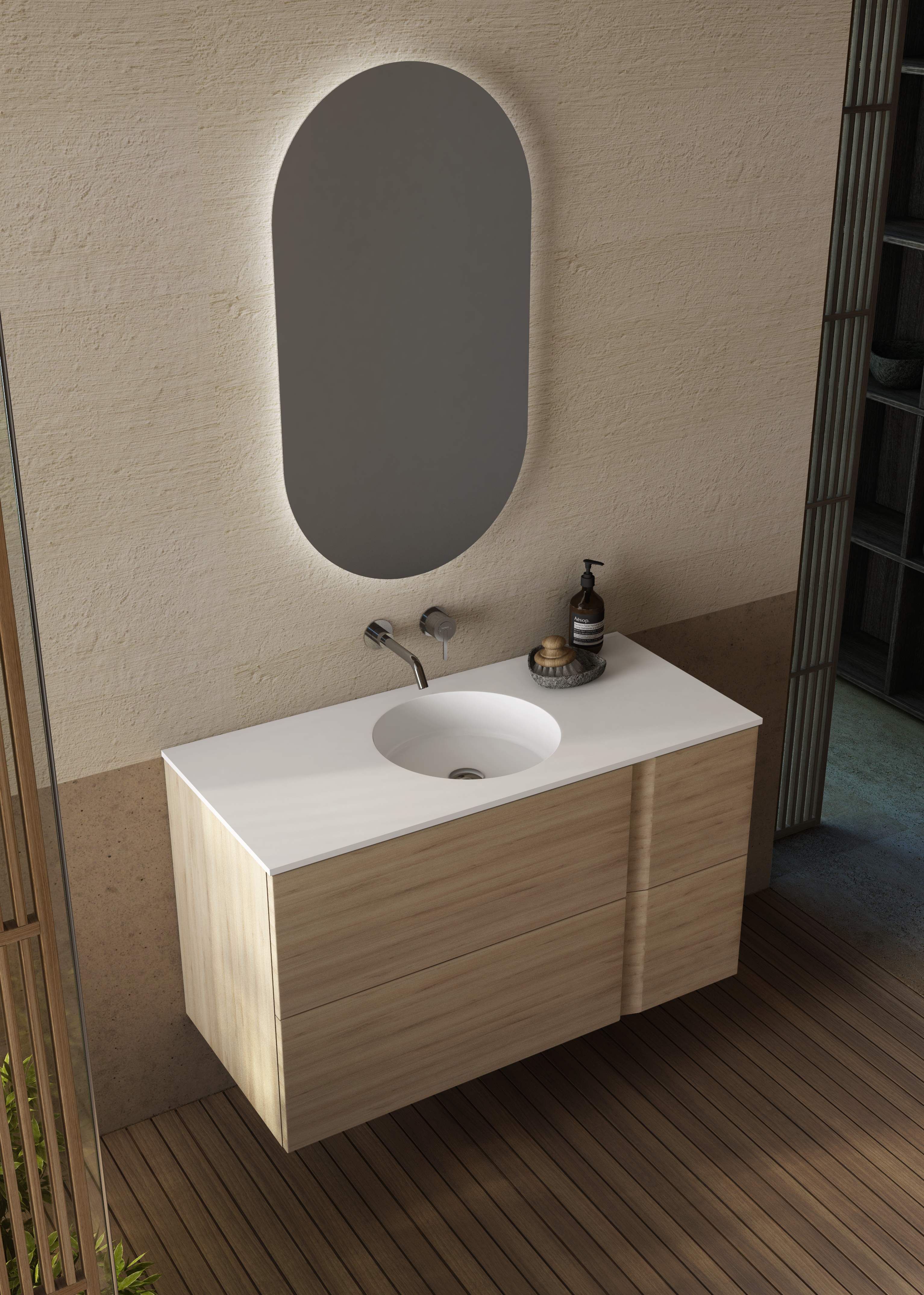 Lavatórios murais EVEN S20210112000000 Sanitana