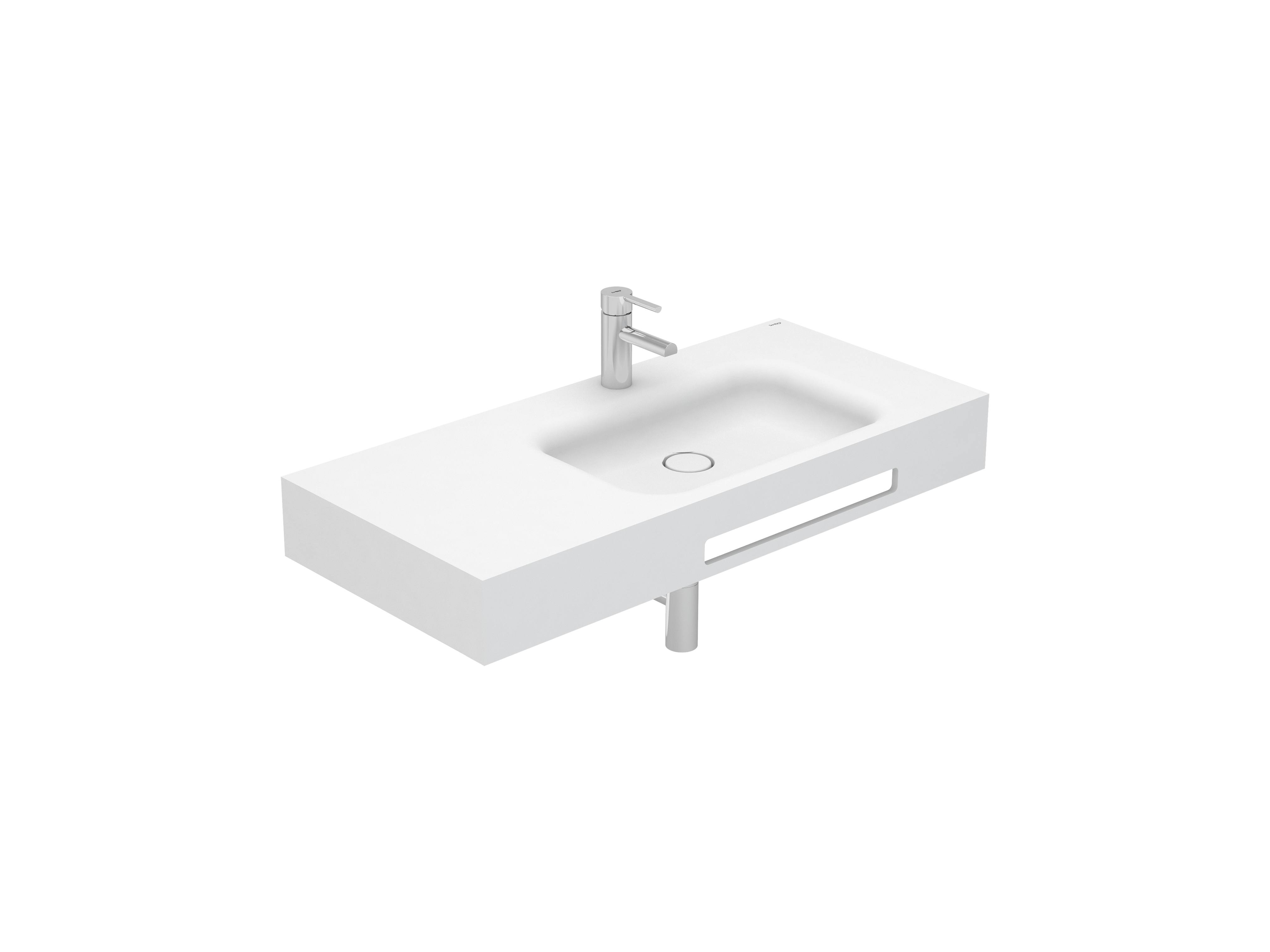 Lavatórios murais Branco VELVET S20204712000000 Sanitana