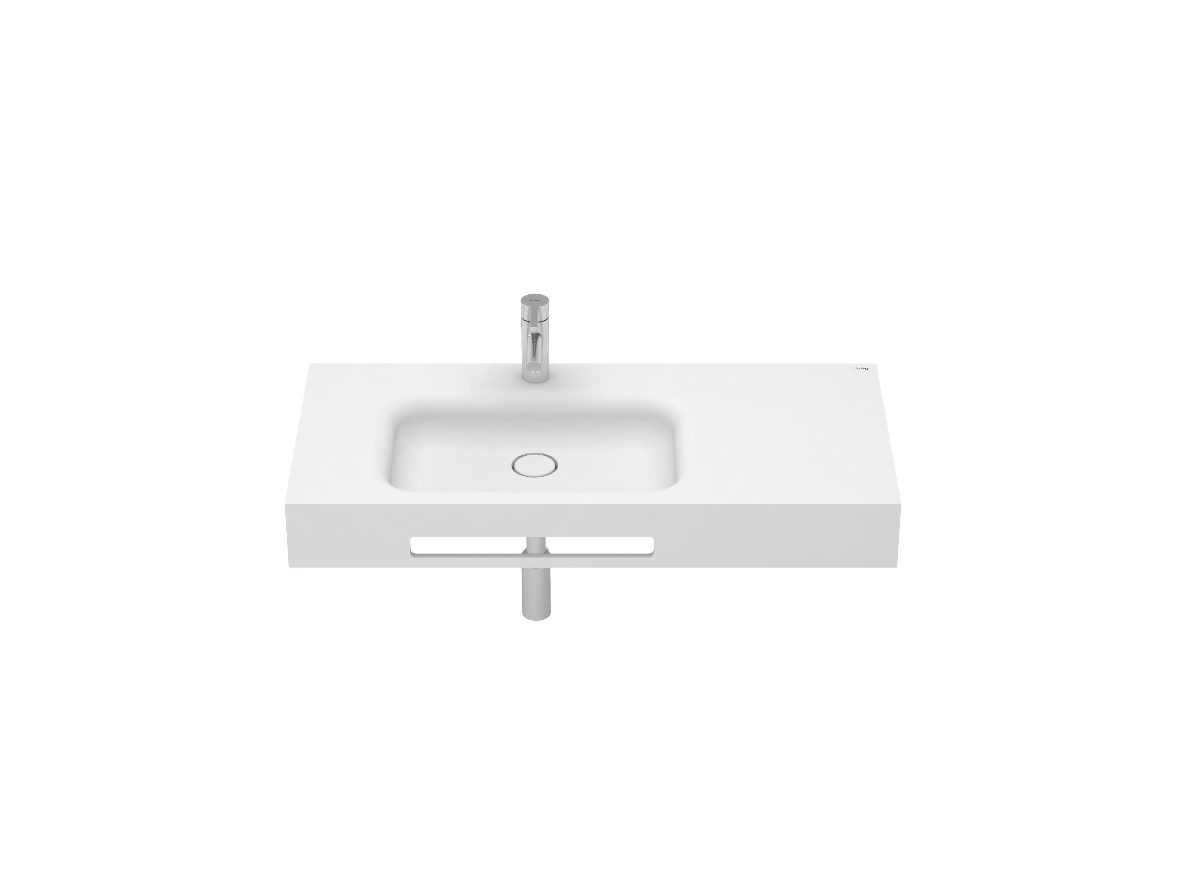 Lavatórios murais Branco VELVET S20204612000000 Sanitana