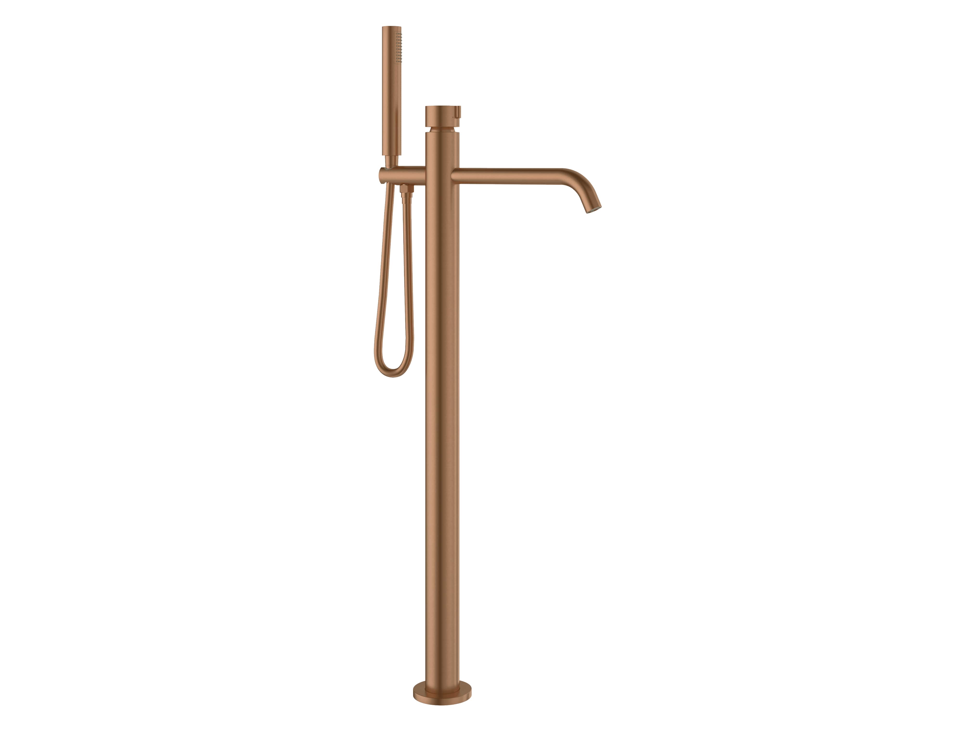 Torneiras de duche e banheira Ouro rosa escovado RUBY S5021800000RM00 Sanitana