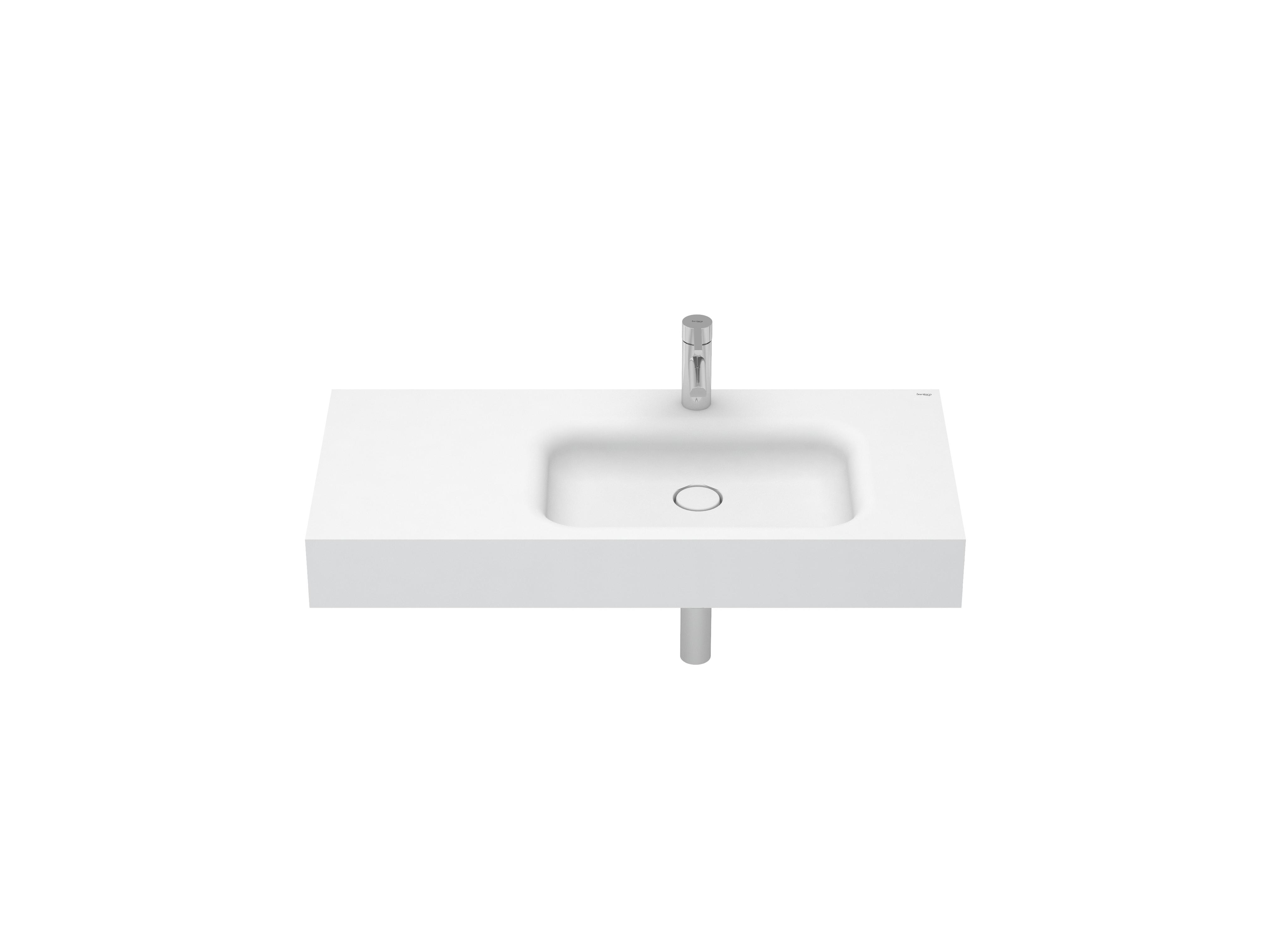 Lavatórios murais Branco VELVET S20204711700000 Sanitana
