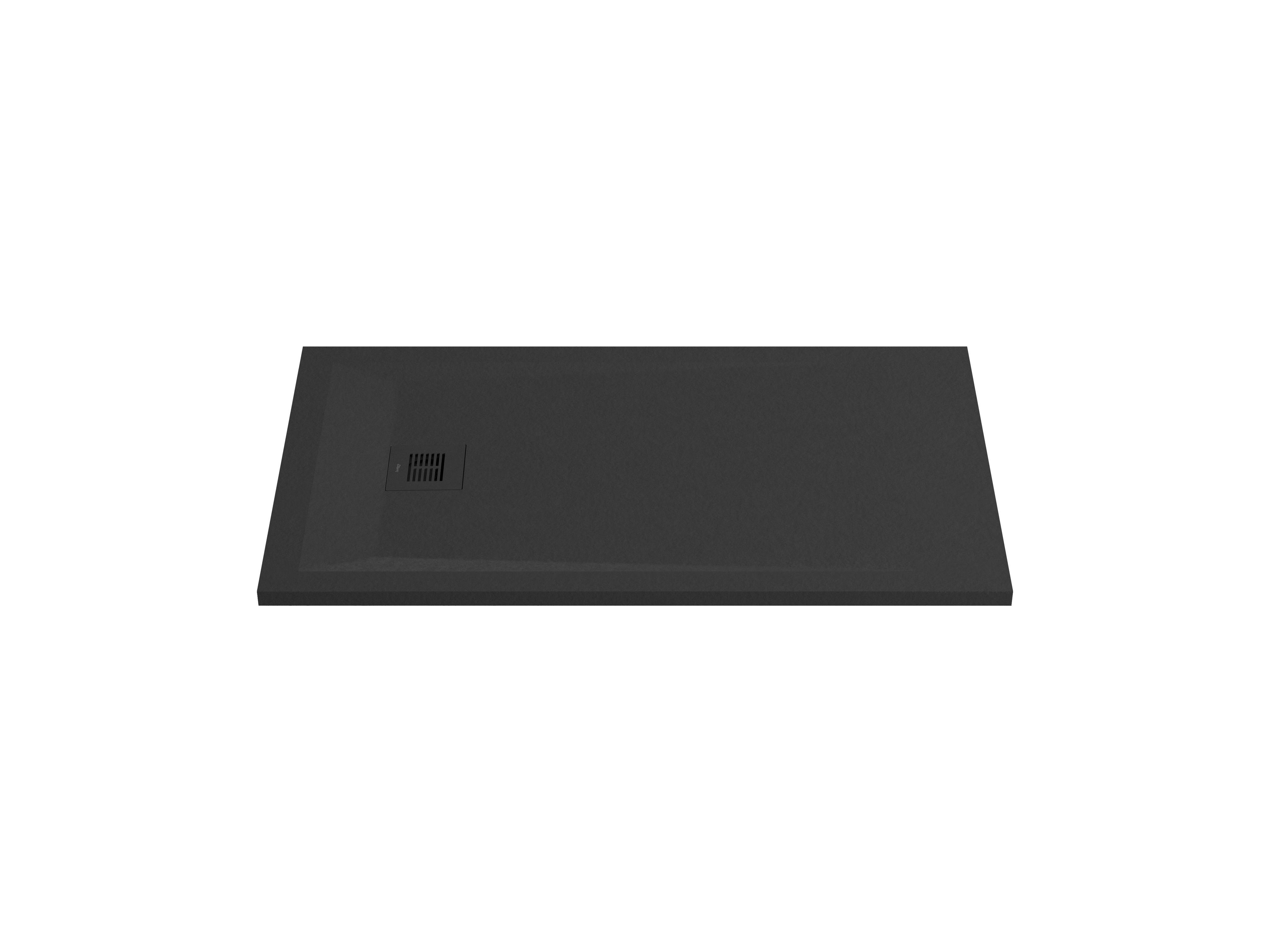 Bases de duche Preto mate ROCKS SP3014B02BC100560 Sanitana