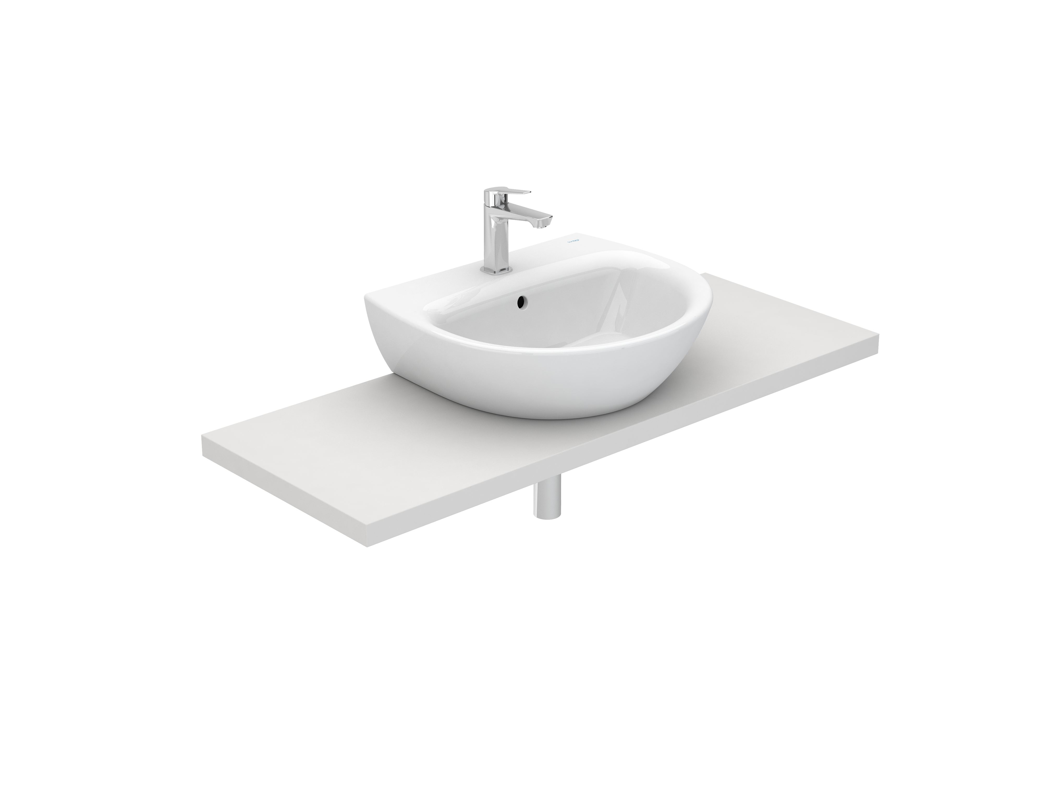 Lavatórios murais Branco POP ART S10078336200000 Sanitana