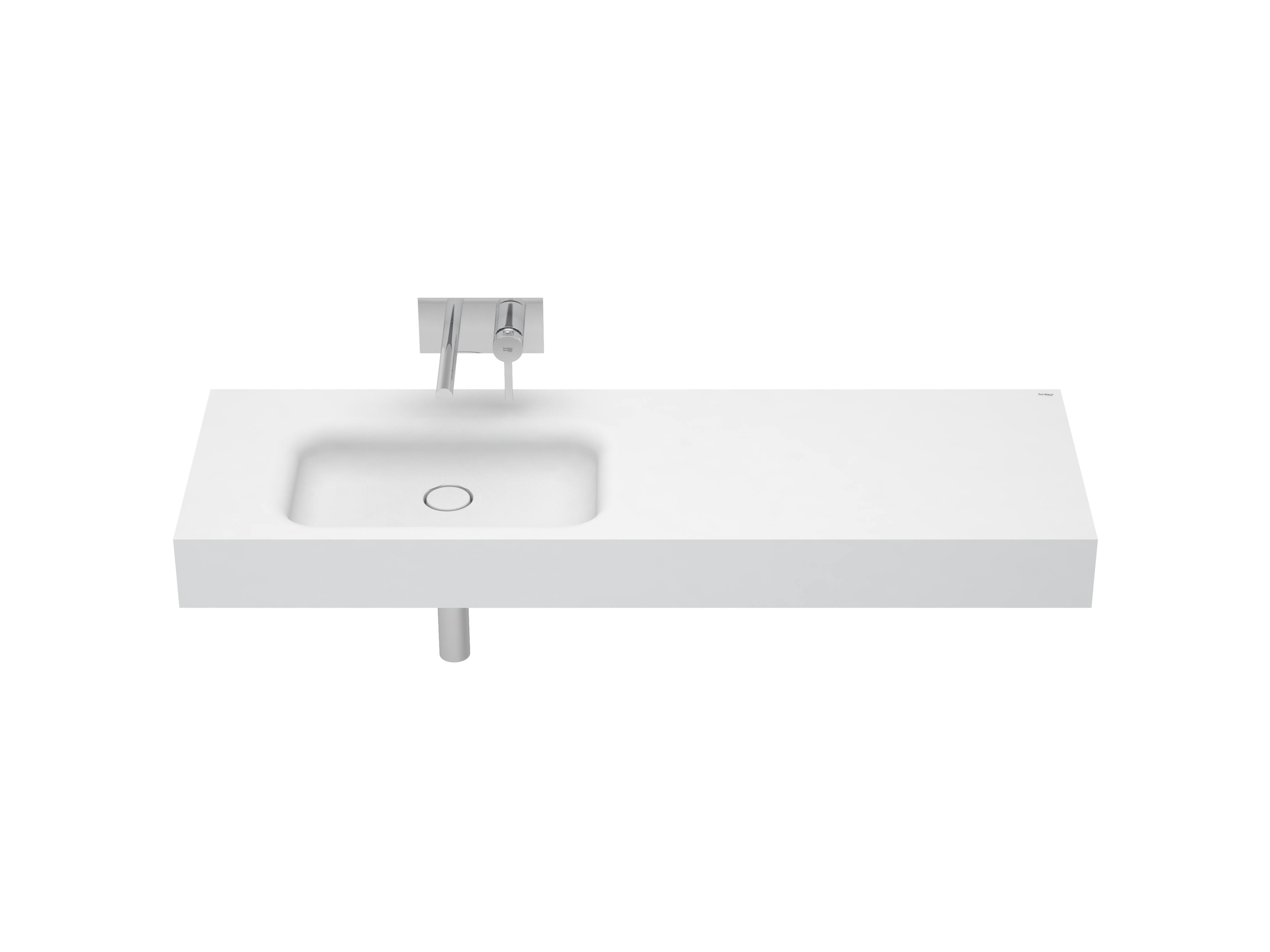 Lavatórios murais Branco VELVET S20204000000000 Sanitana