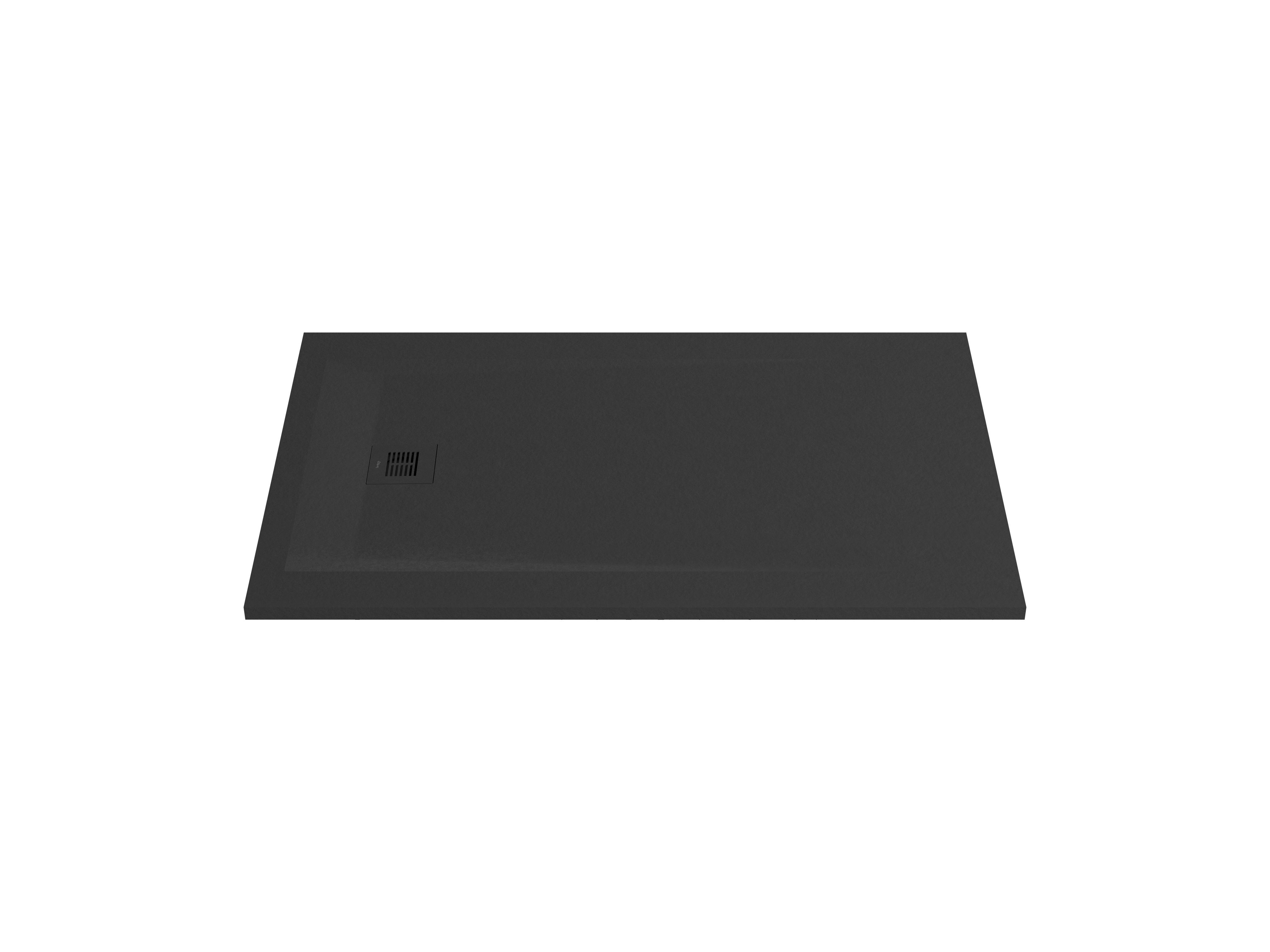 Bases de duche Preto mate ROCKS SP301578384100560 Sanitana