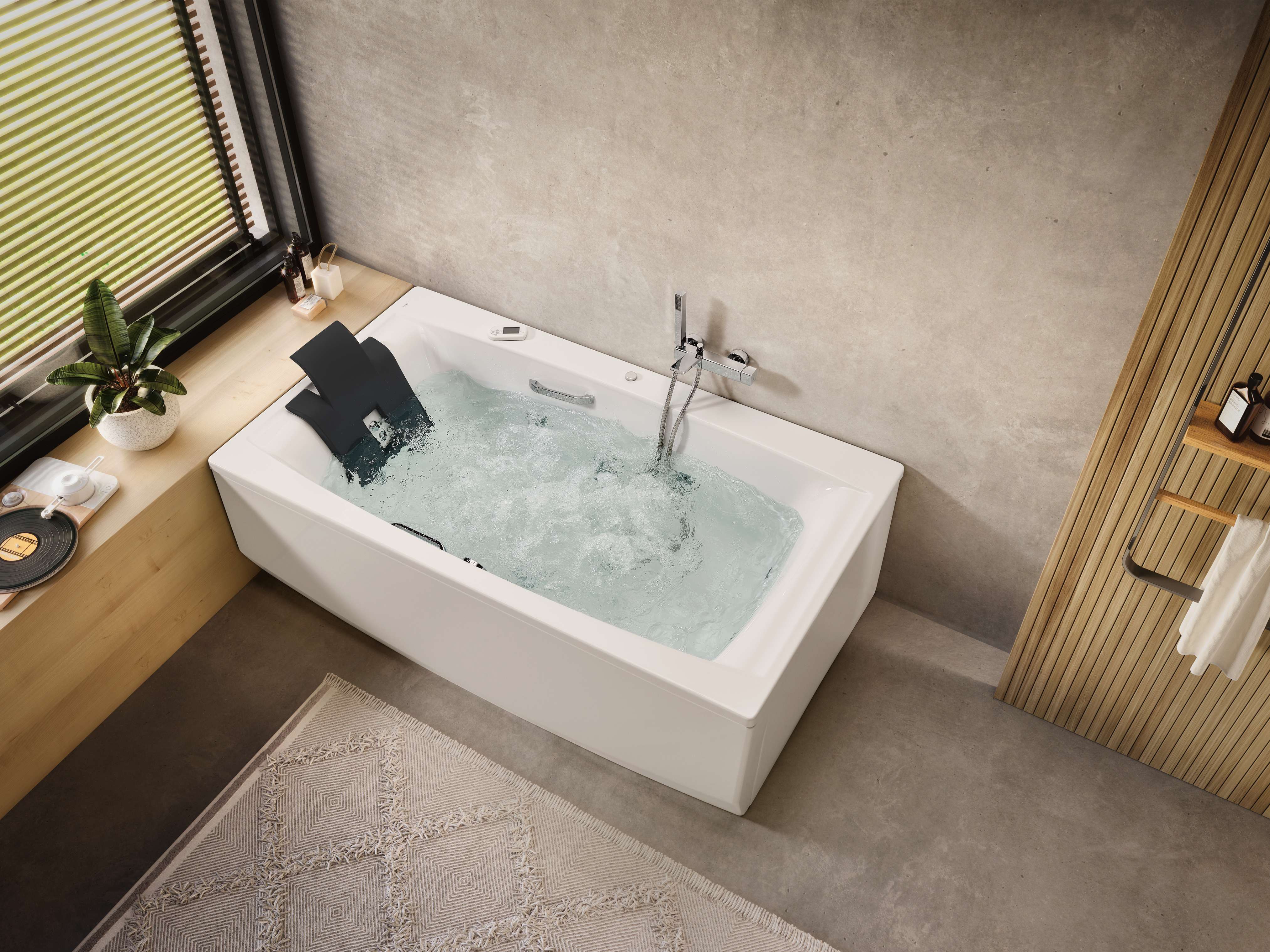 Banheiras com hidromassagem QUATTRO S200381528...00 Sanitana