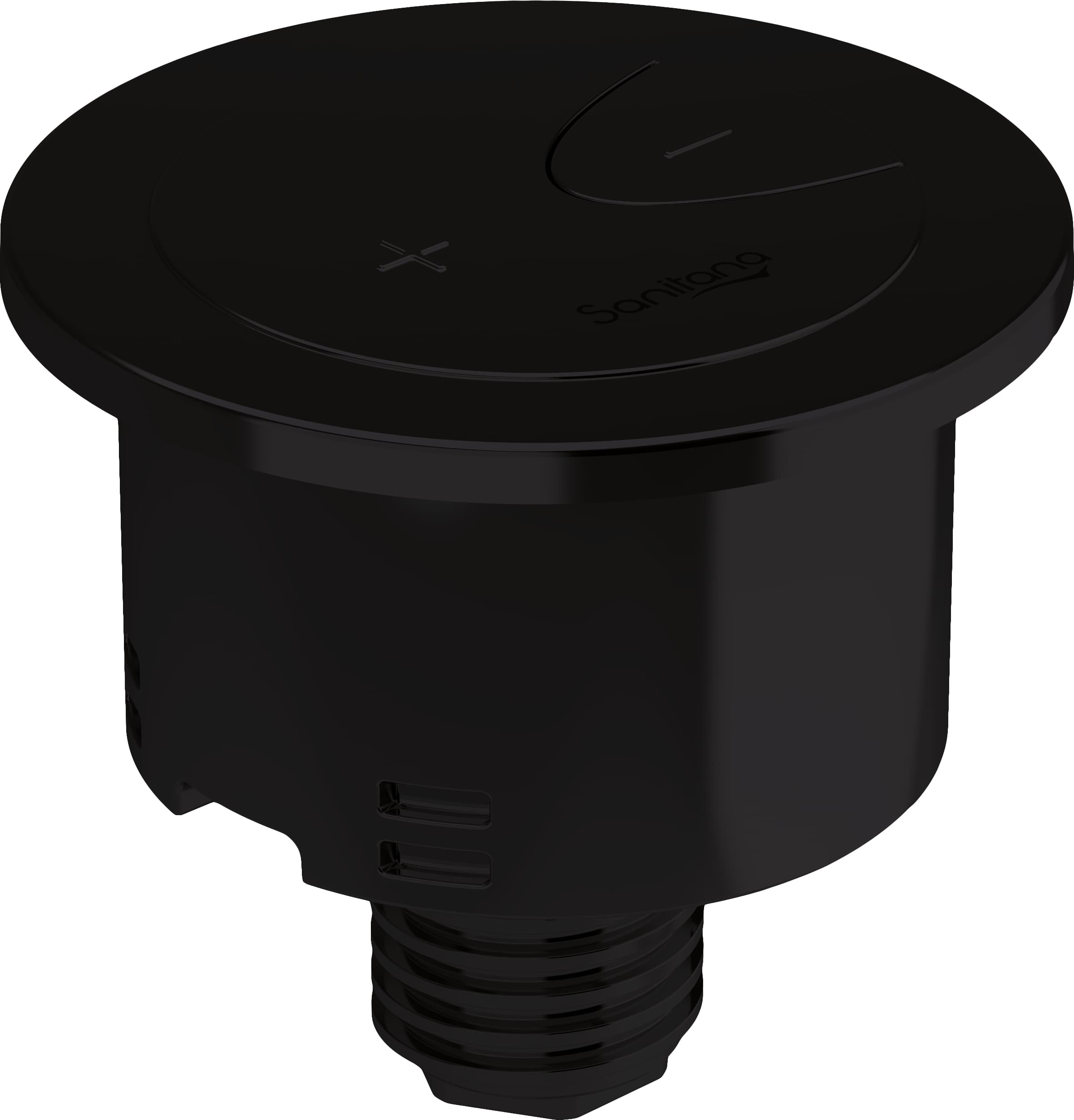 Mecanismos de descarga Preto mate UNIVERSAL SR1000000002094 Sanitana