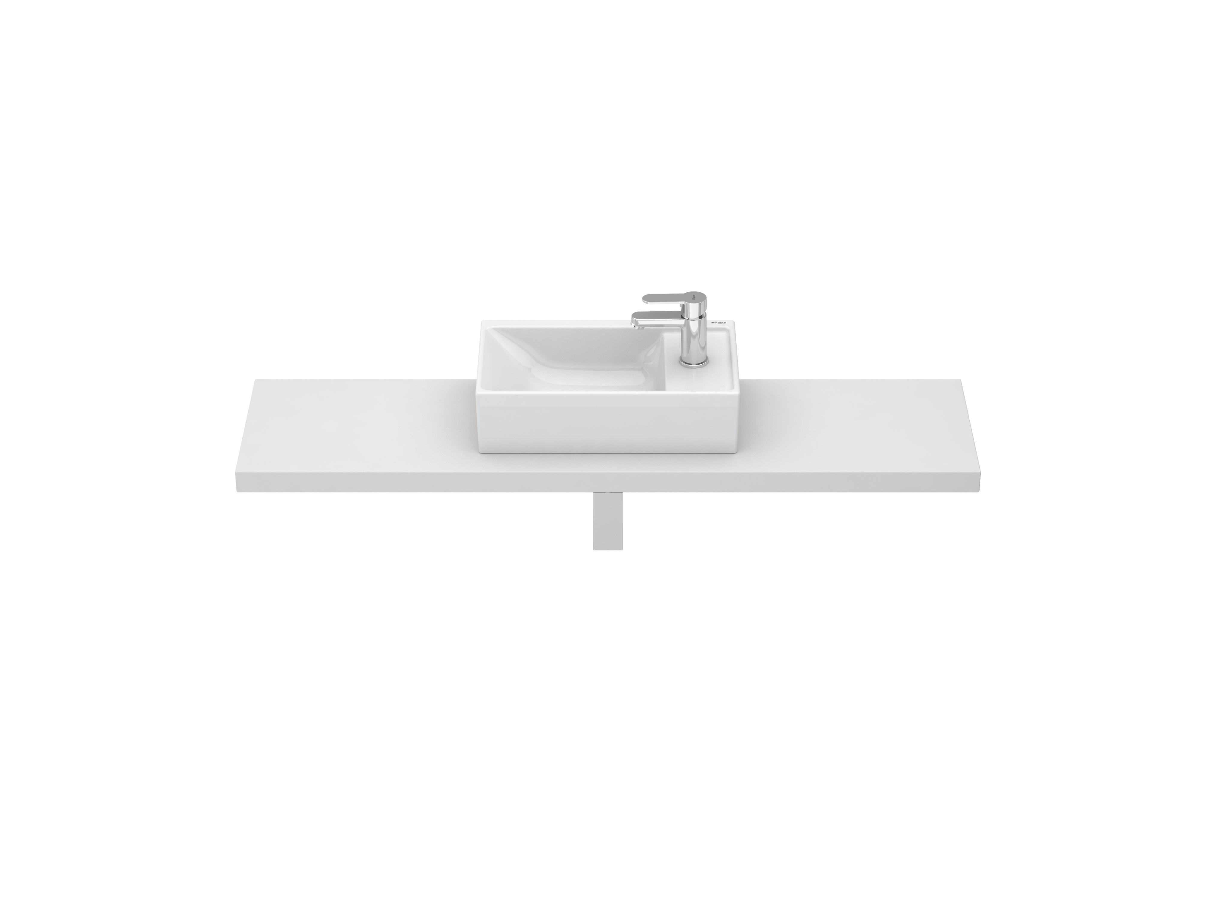 Lavatórios murais Branco ALBUS S10203116400000 Sanitana