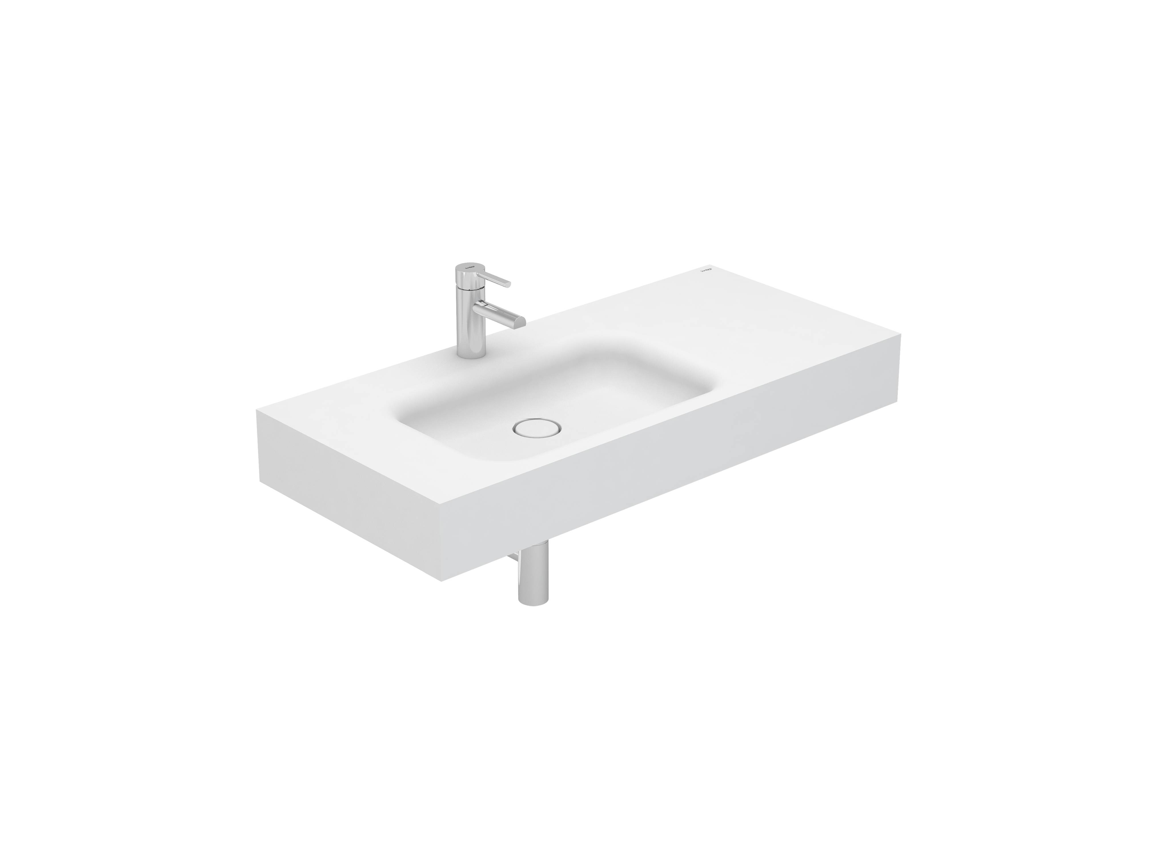 Lavatórios murais Branco VELVET S20204611700000 Sanitana