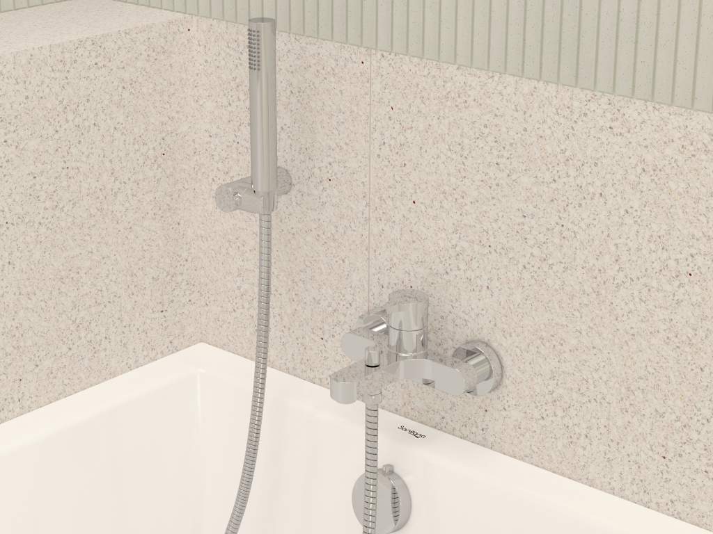 Torneiras de duche e banheira SILK S500054138...02 Sanitana