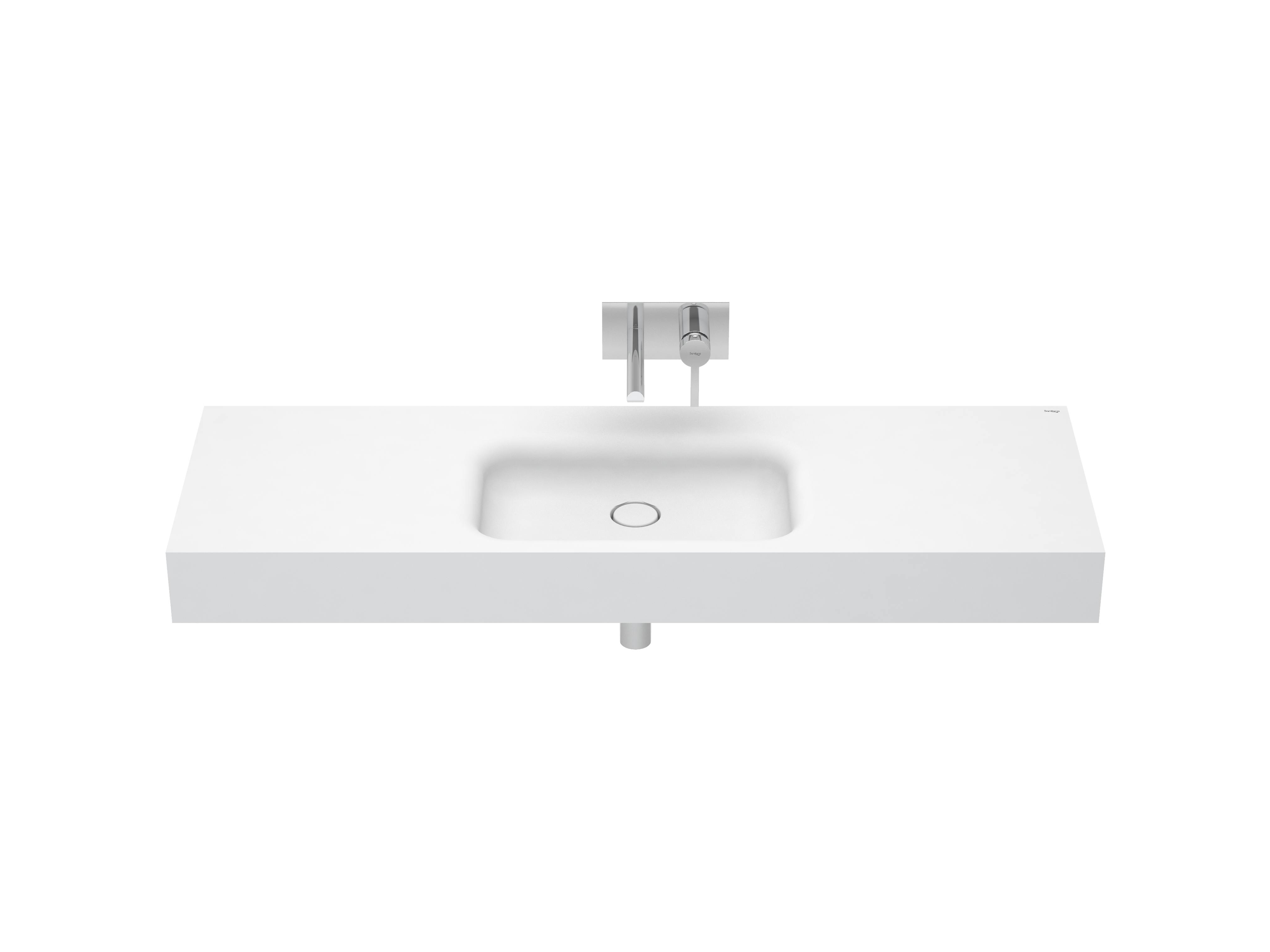 Lavatórios murais Branco VELVET S20203900000000 Sanitana