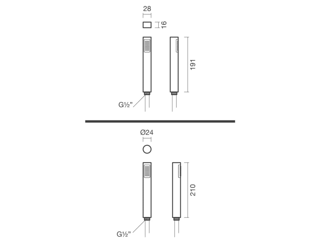 Esquema de cotas
