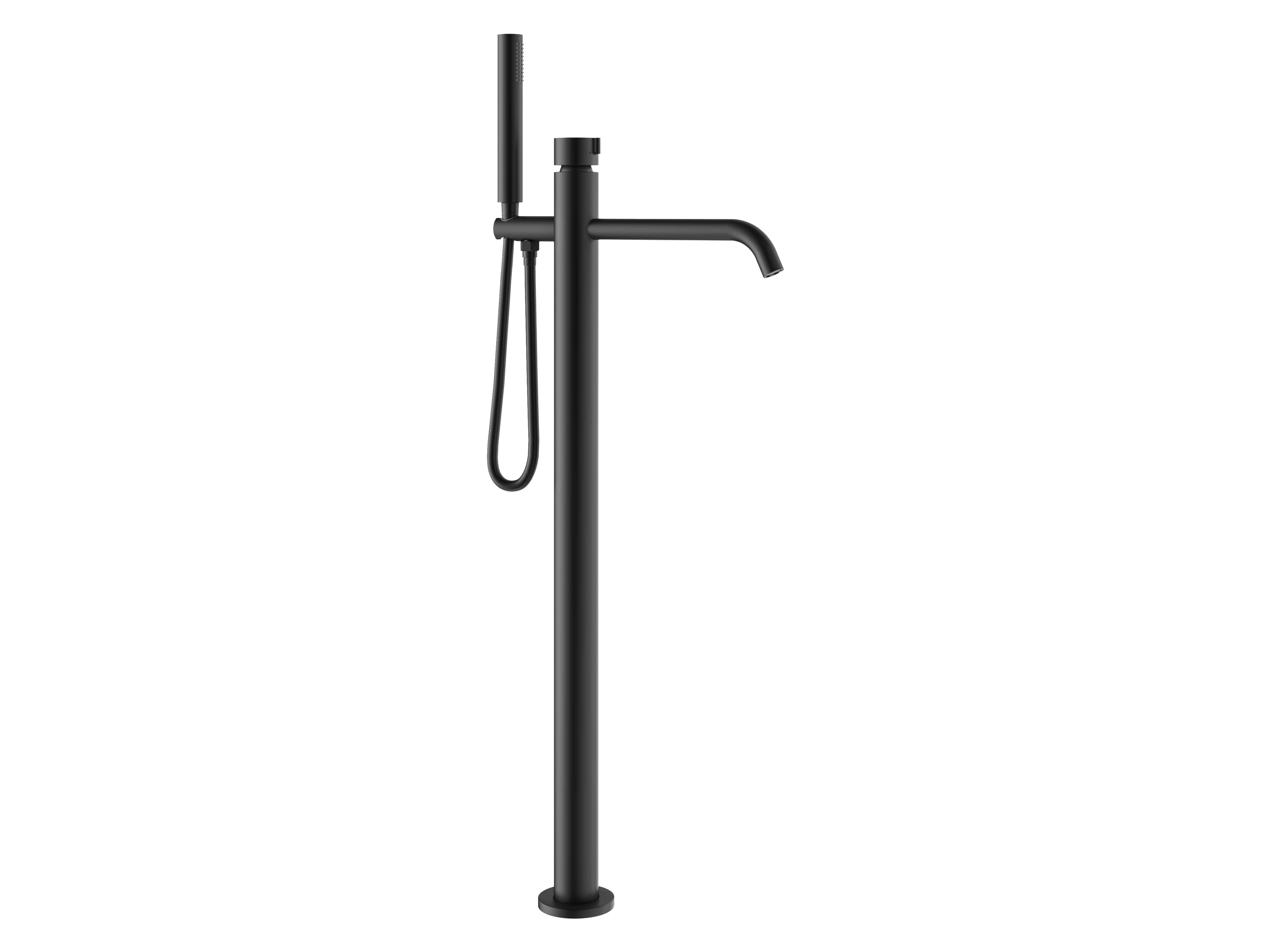 Torneiras de duche e banheira Preto mate RUBY S50218000071600 Sanitana