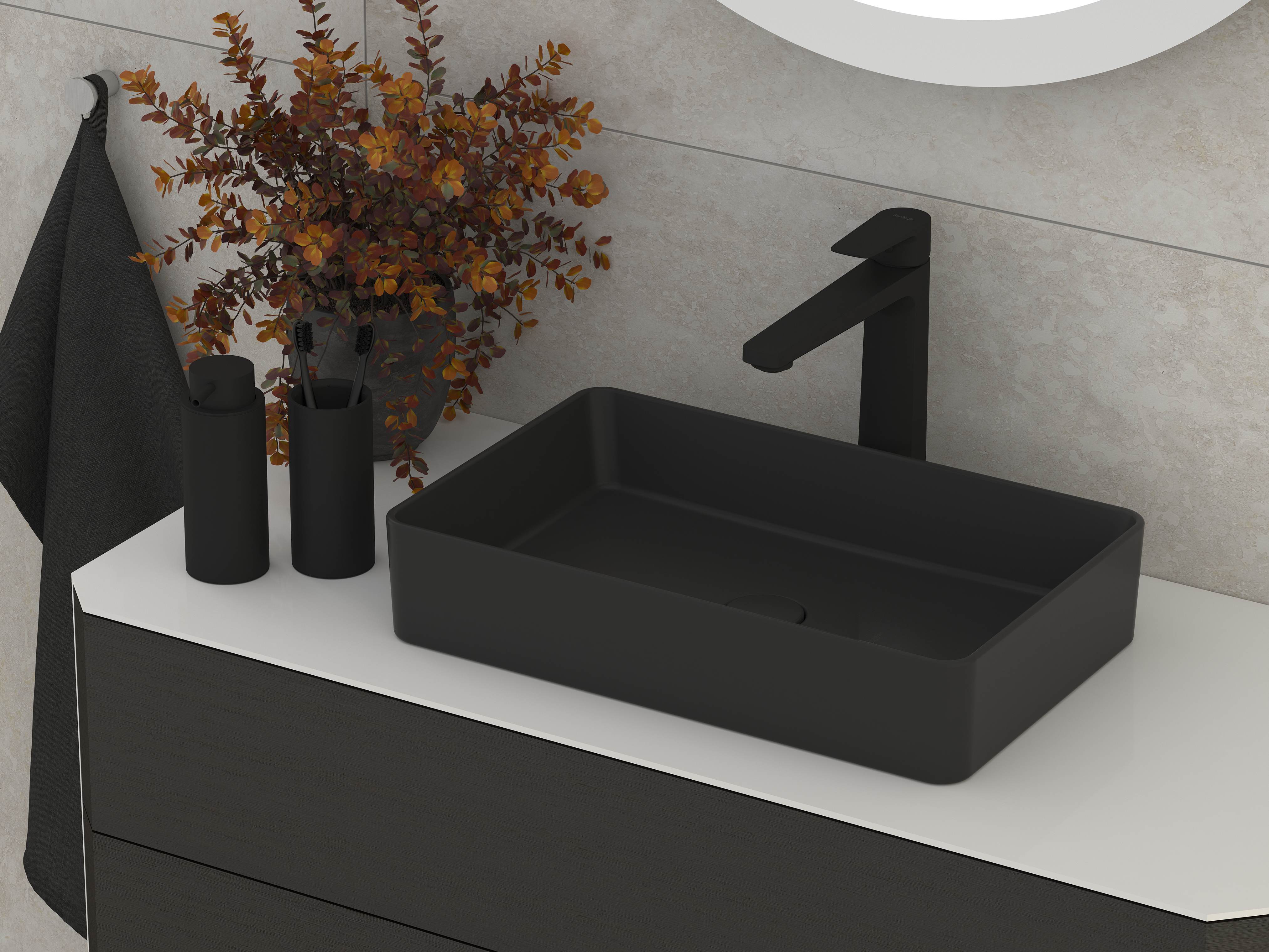 Lavatórios de bancada HALO S102092504...00 Sanitana