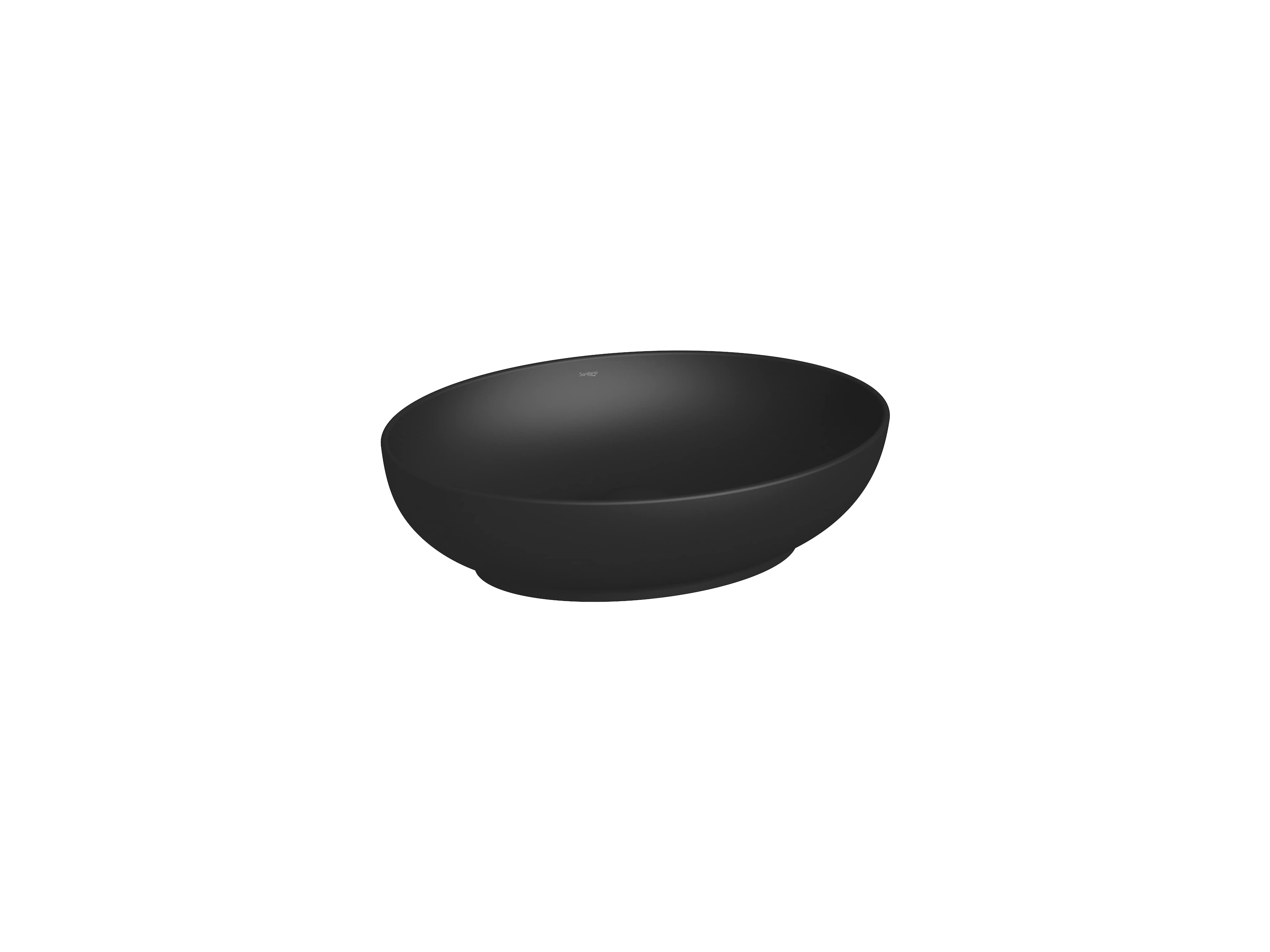 Lavatórios de bancada Preto mate HALO S10218900007800 Sanitana