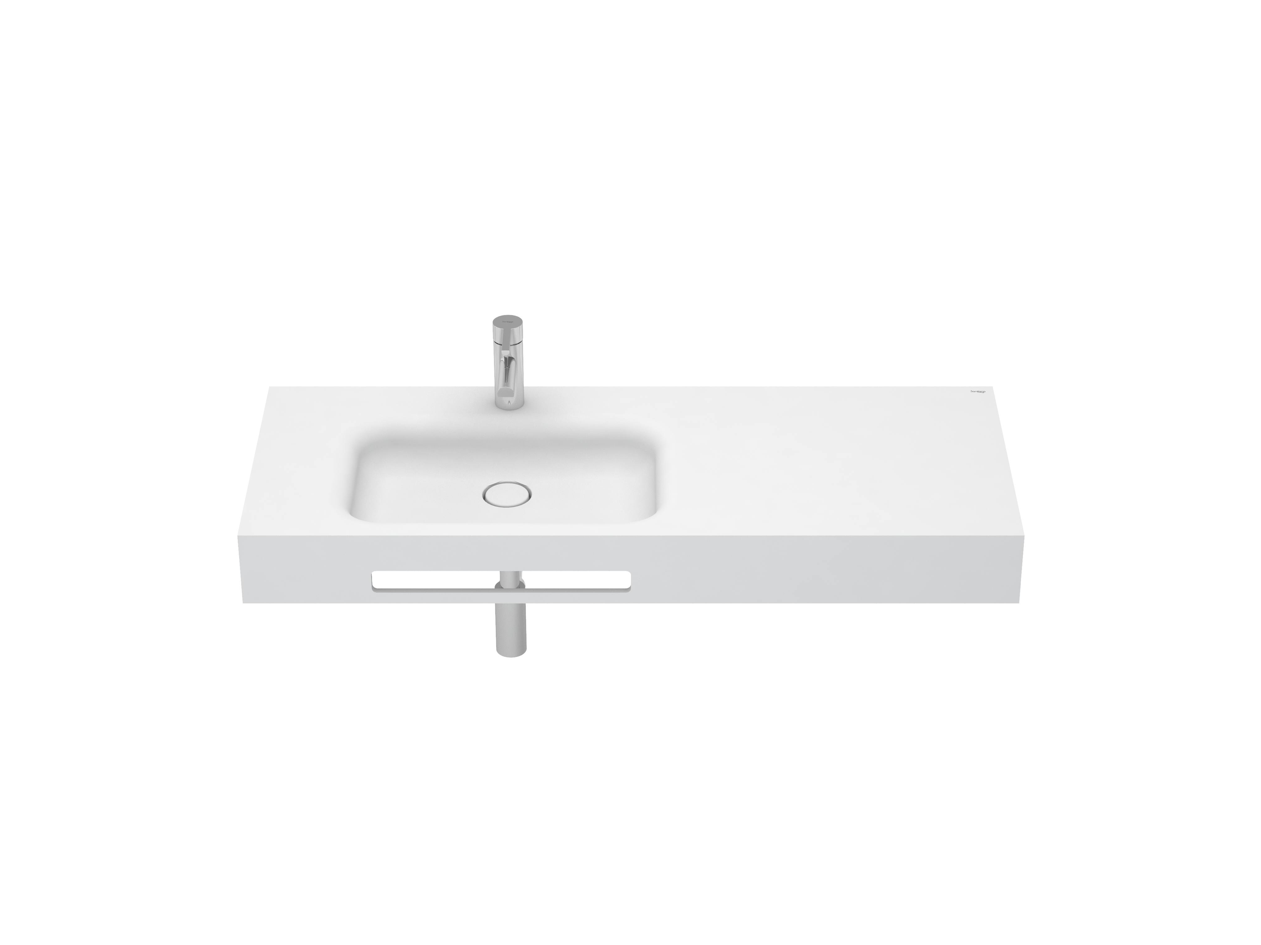Lavatórios murais Branco VELVET S20204312000000 Sanitana