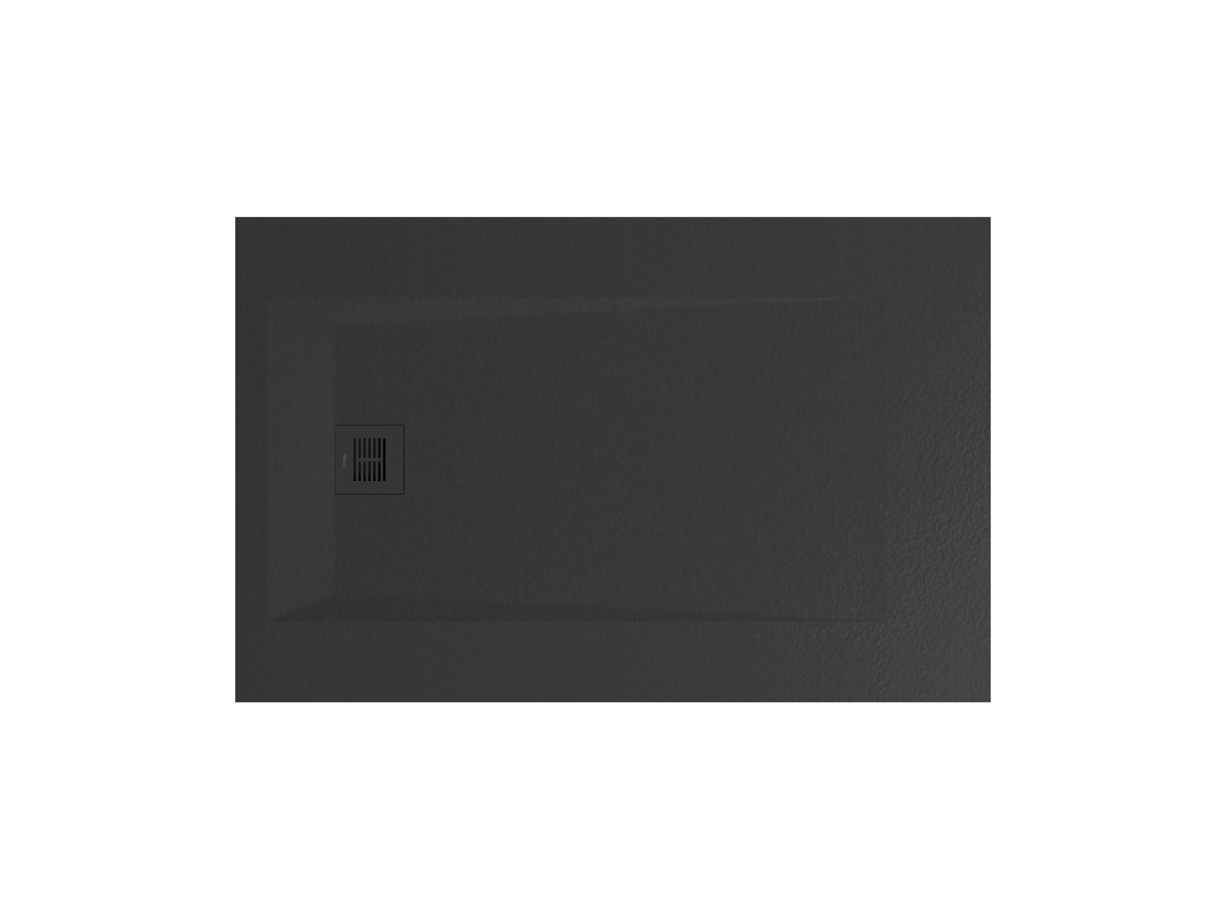 Bases de duche Preto mate ROCKS SP301578384100560 Sanitana