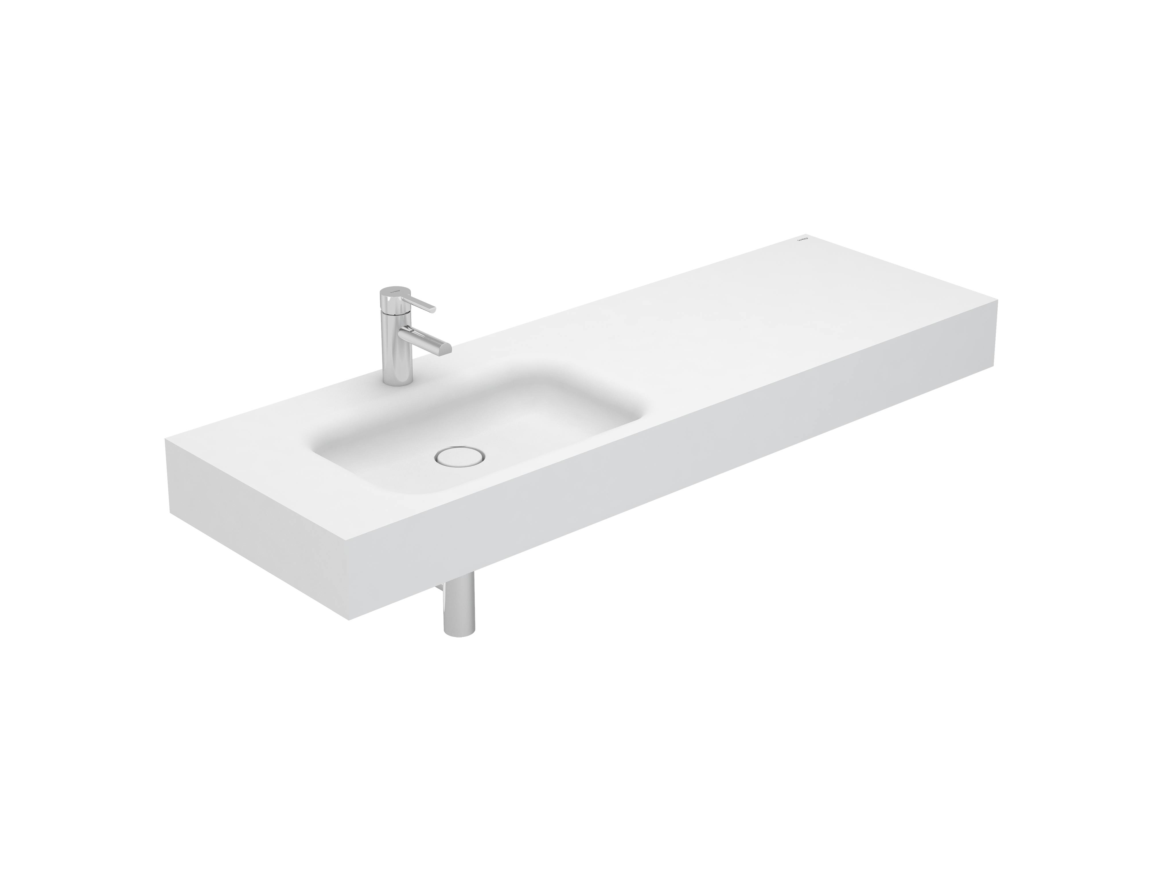 Lavatórios murais Branco VELVET S20204011700000 Sanitana