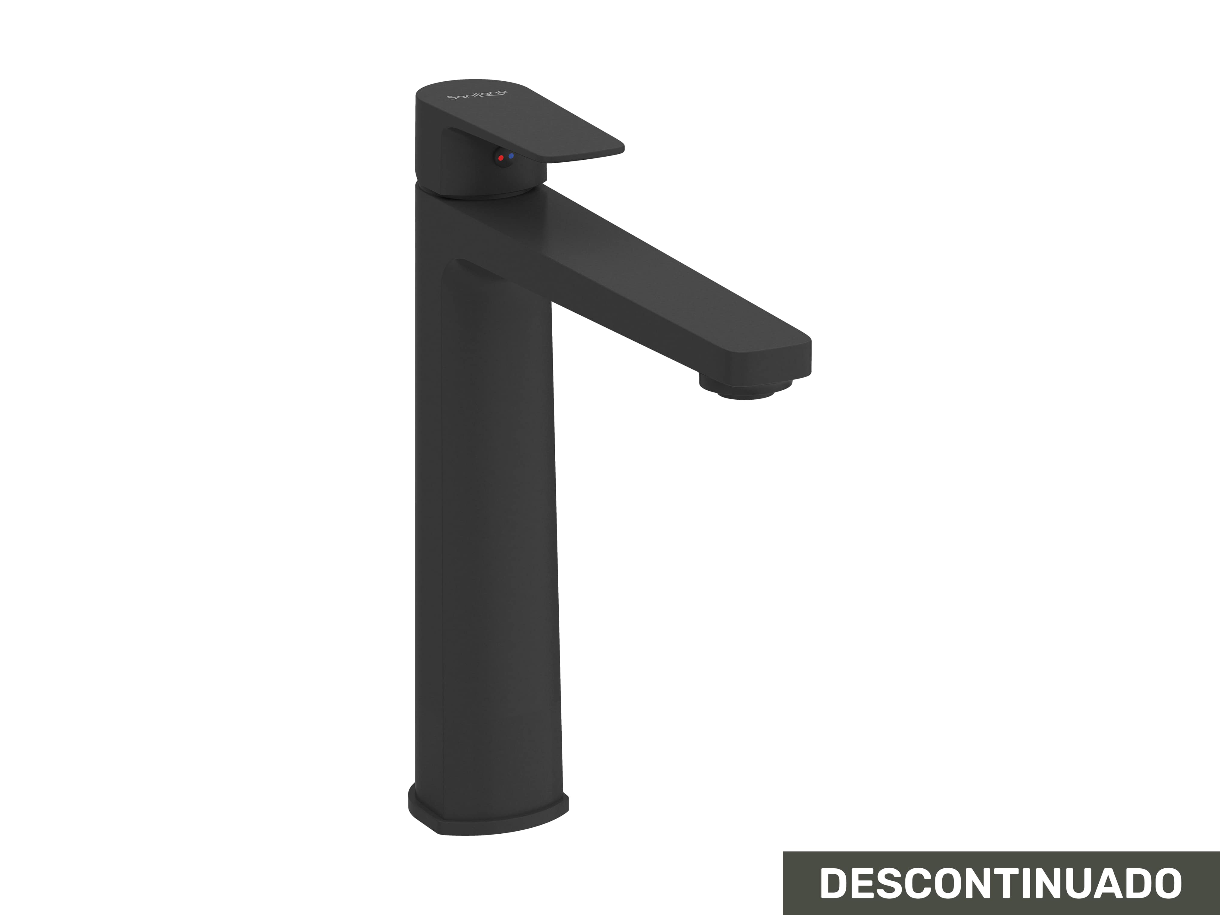 Torneiras de lavatório Preto mate SUN S50204512471600 Sanitana