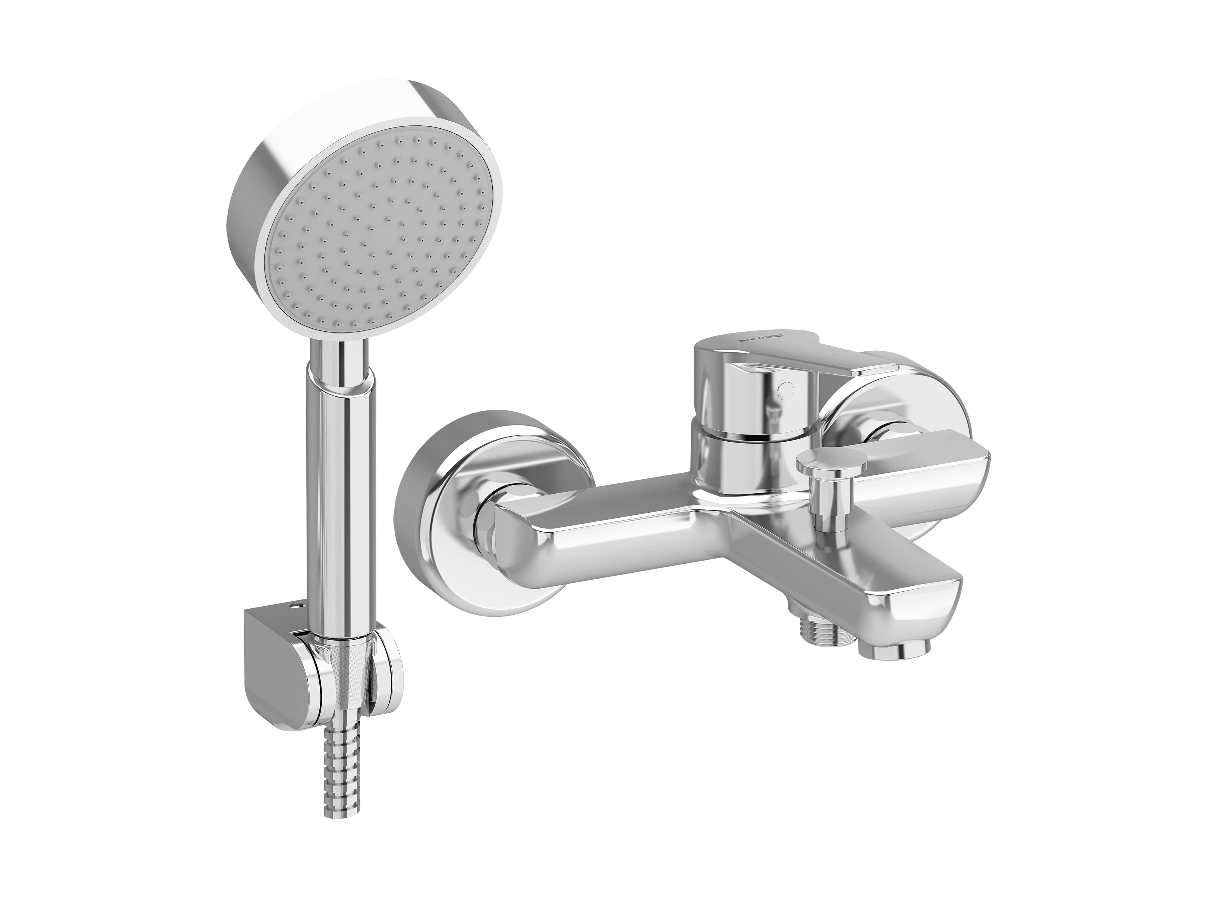 Torneiras de duche e banheira Cromado DITTO S50211900012600 Sanitana