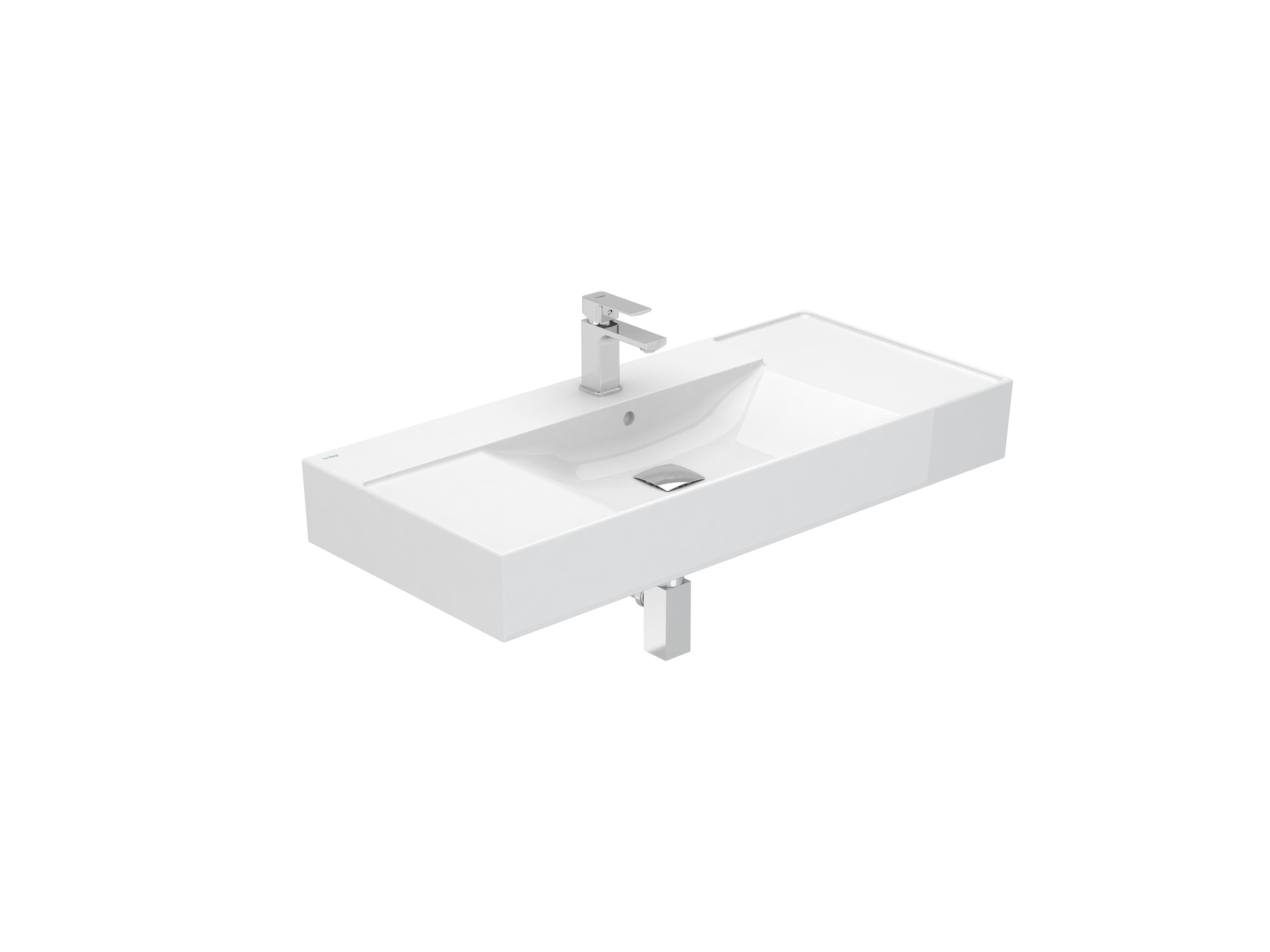 Lavatórios murais Branco ALBUS S10200917200000 Sanitana