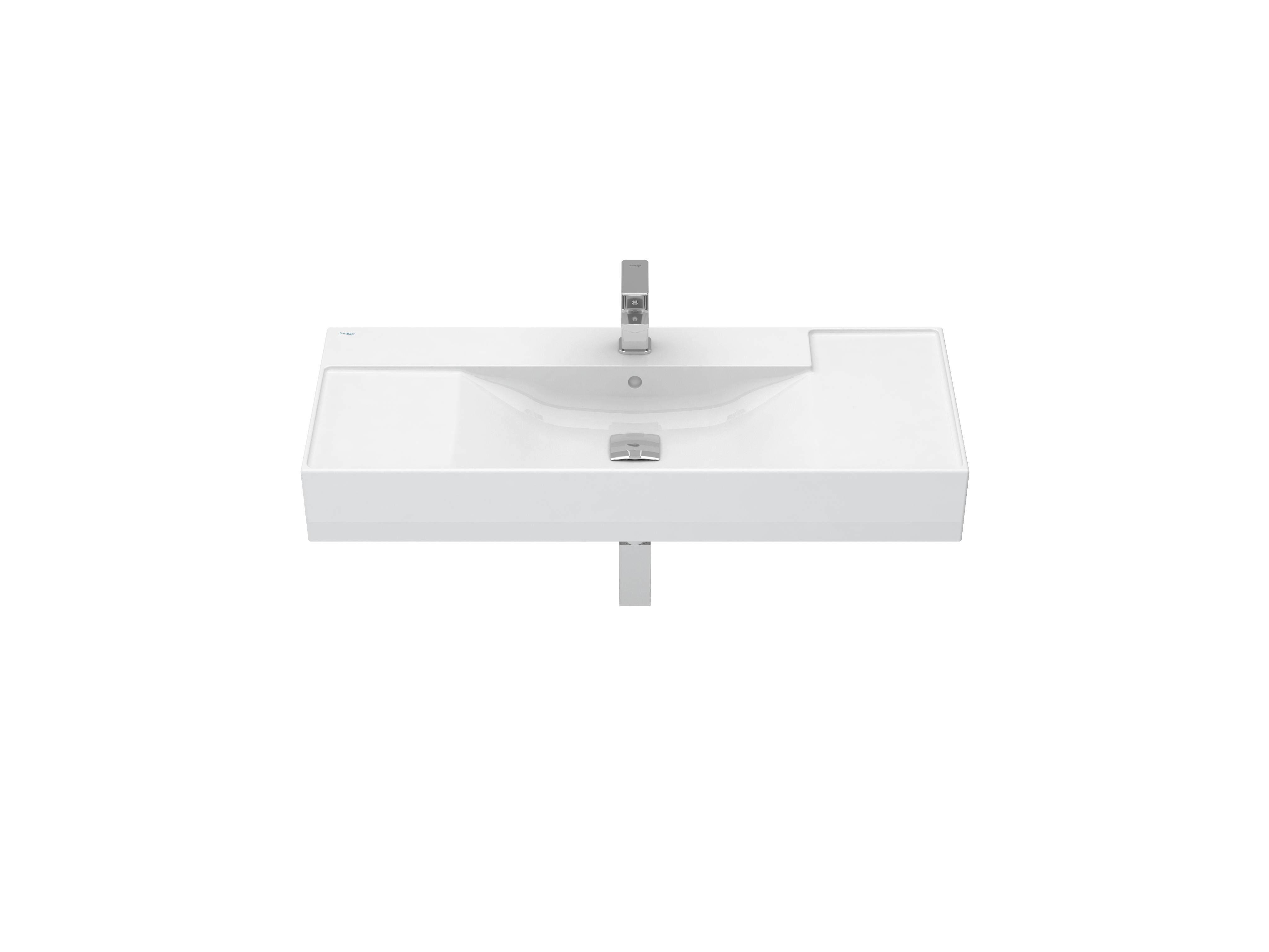 Lavatórios murais Branco ALBUS S10200917200000 Sanitana