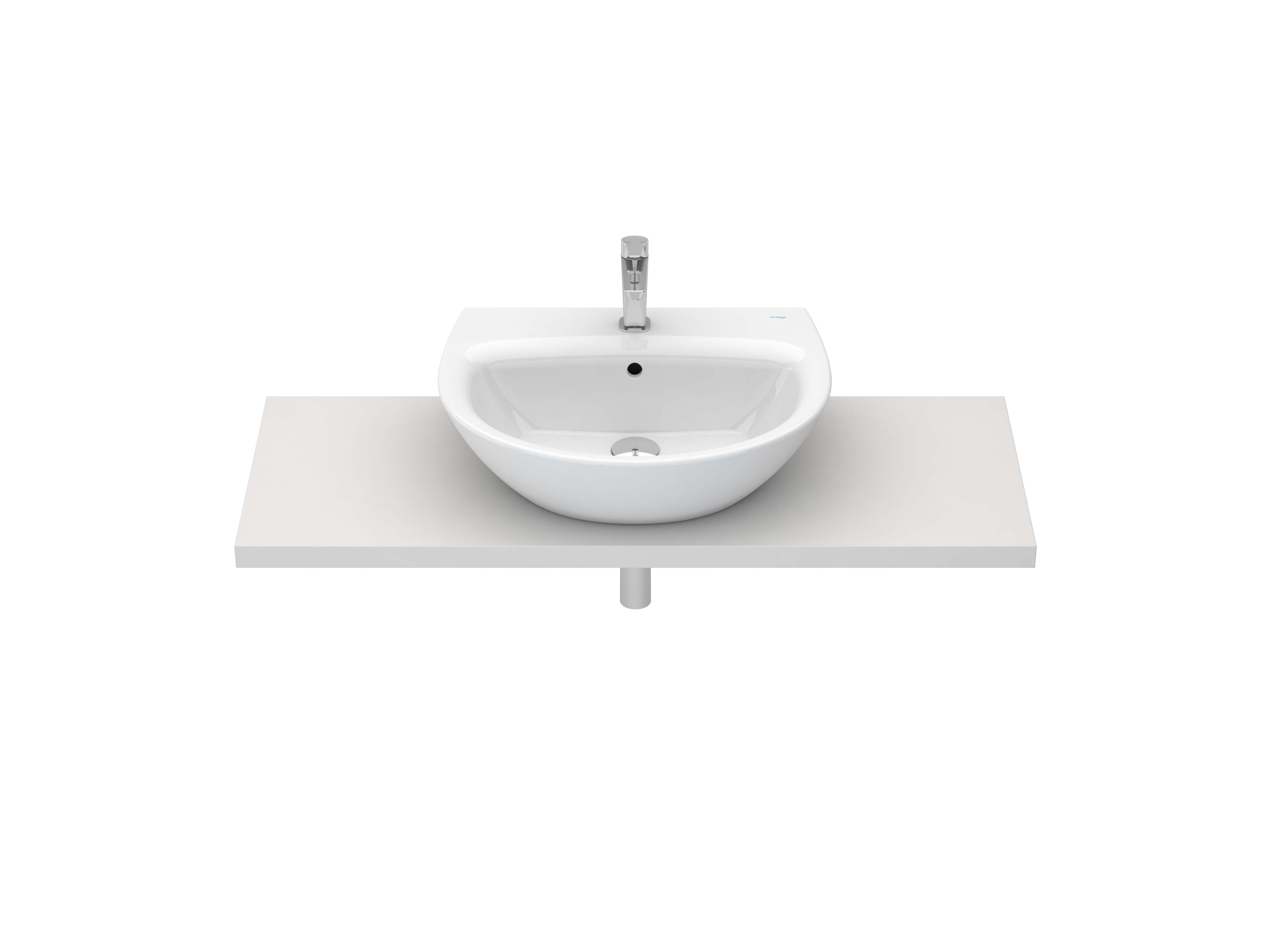 Lavatórios murais Branco POP ART S10078436200000 Sanitana