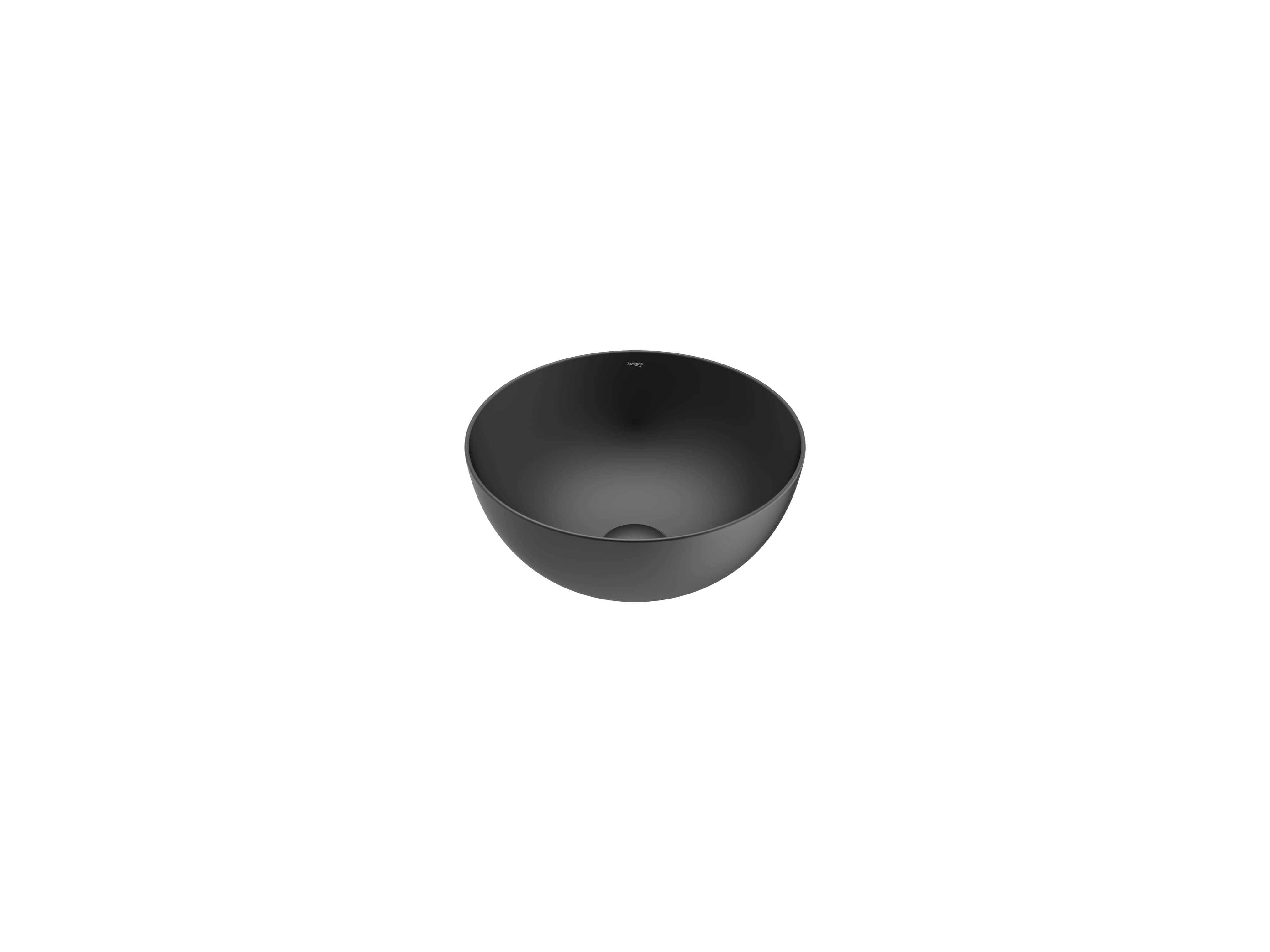 Lavatórios de bancada Preto mate HALO S10219100007800 Sanitana