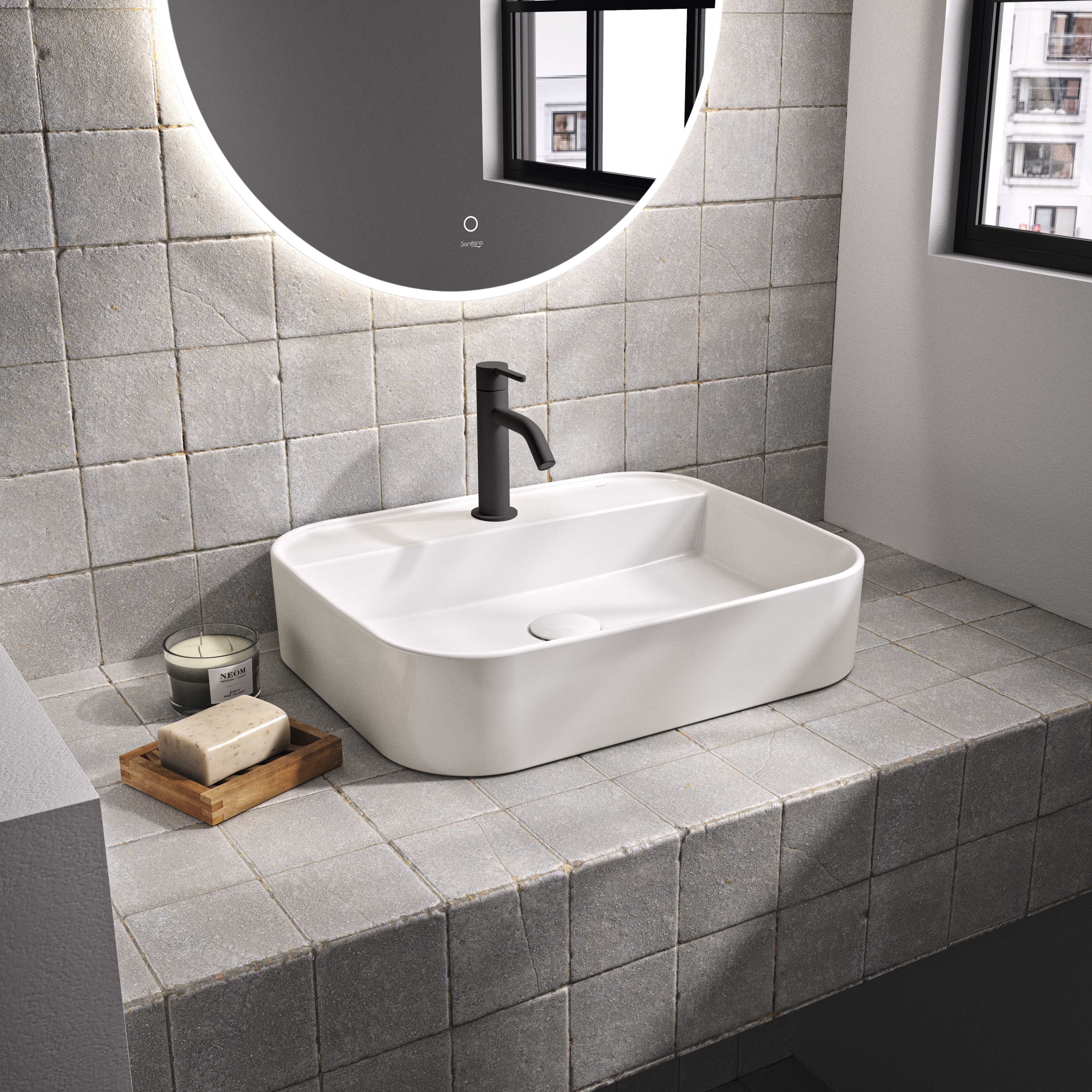 Lavatórios murais NEW CITY S102184000...00 Sanitana