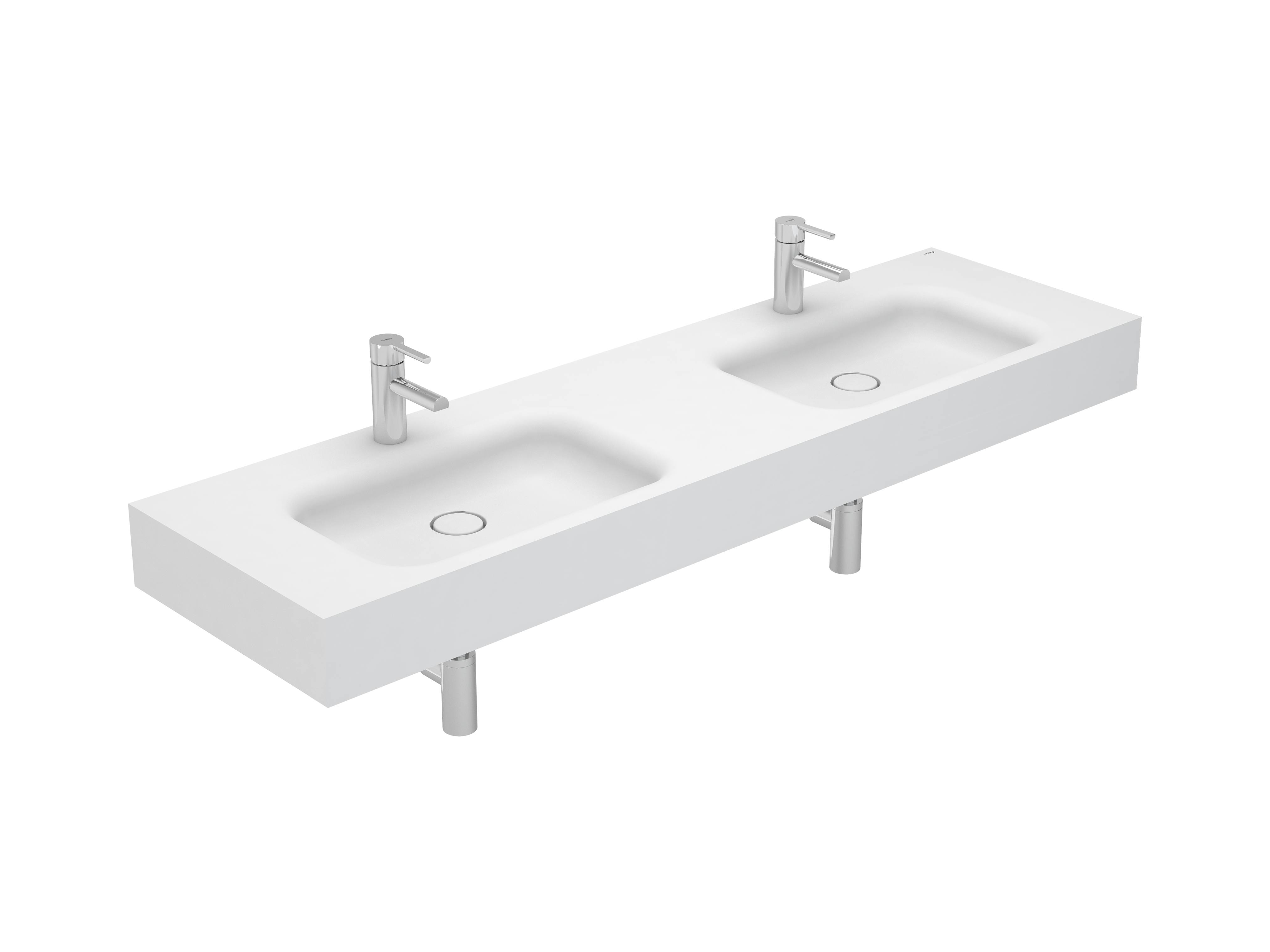 Lavatórios murais Branco VELVET S20203811700000 Sanitana