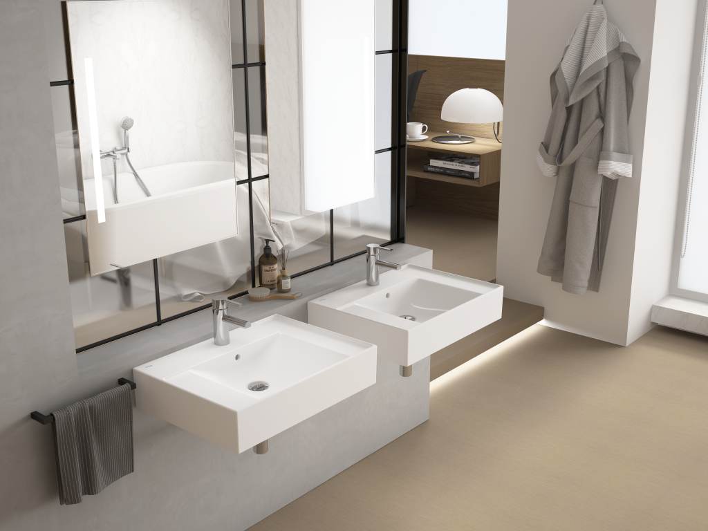 Lavatórios de bancada ALBUS S100851808...00 Sanitana