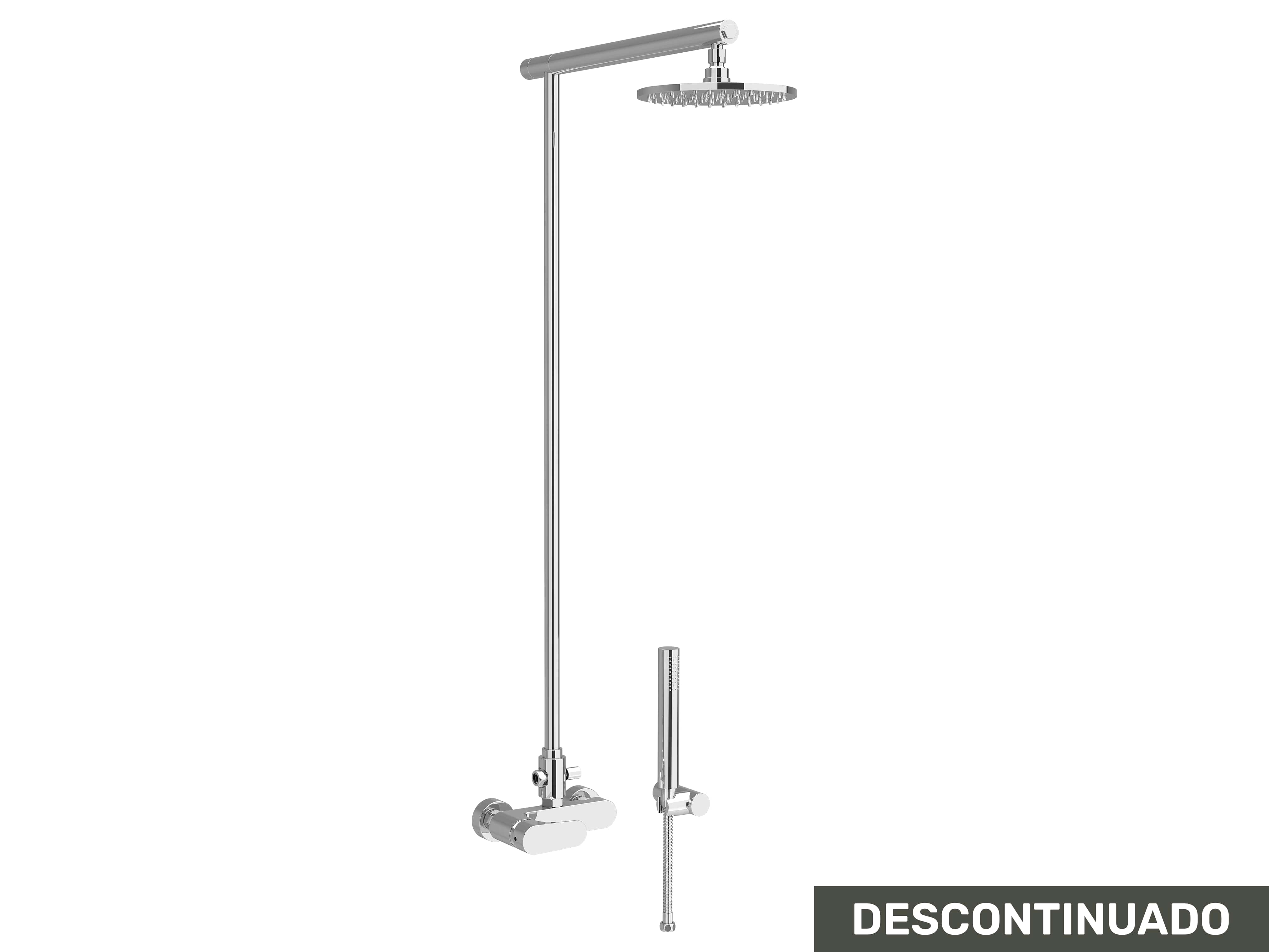 Colunas de duche Cromado ORBIS S50201145912600 Sanitana