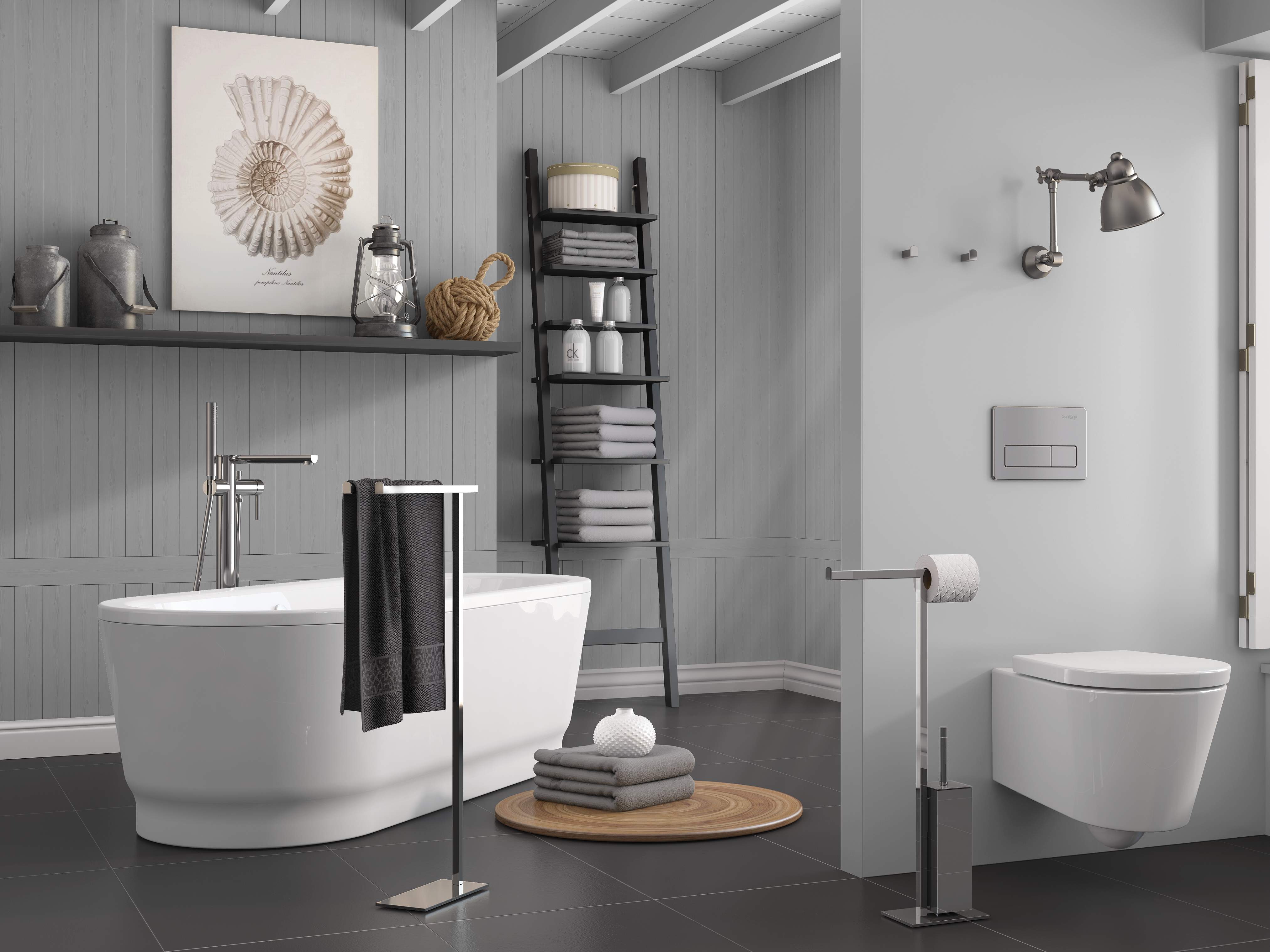 Banheiras sem hidromassagem QUEEN S300022121...00 Sanitana